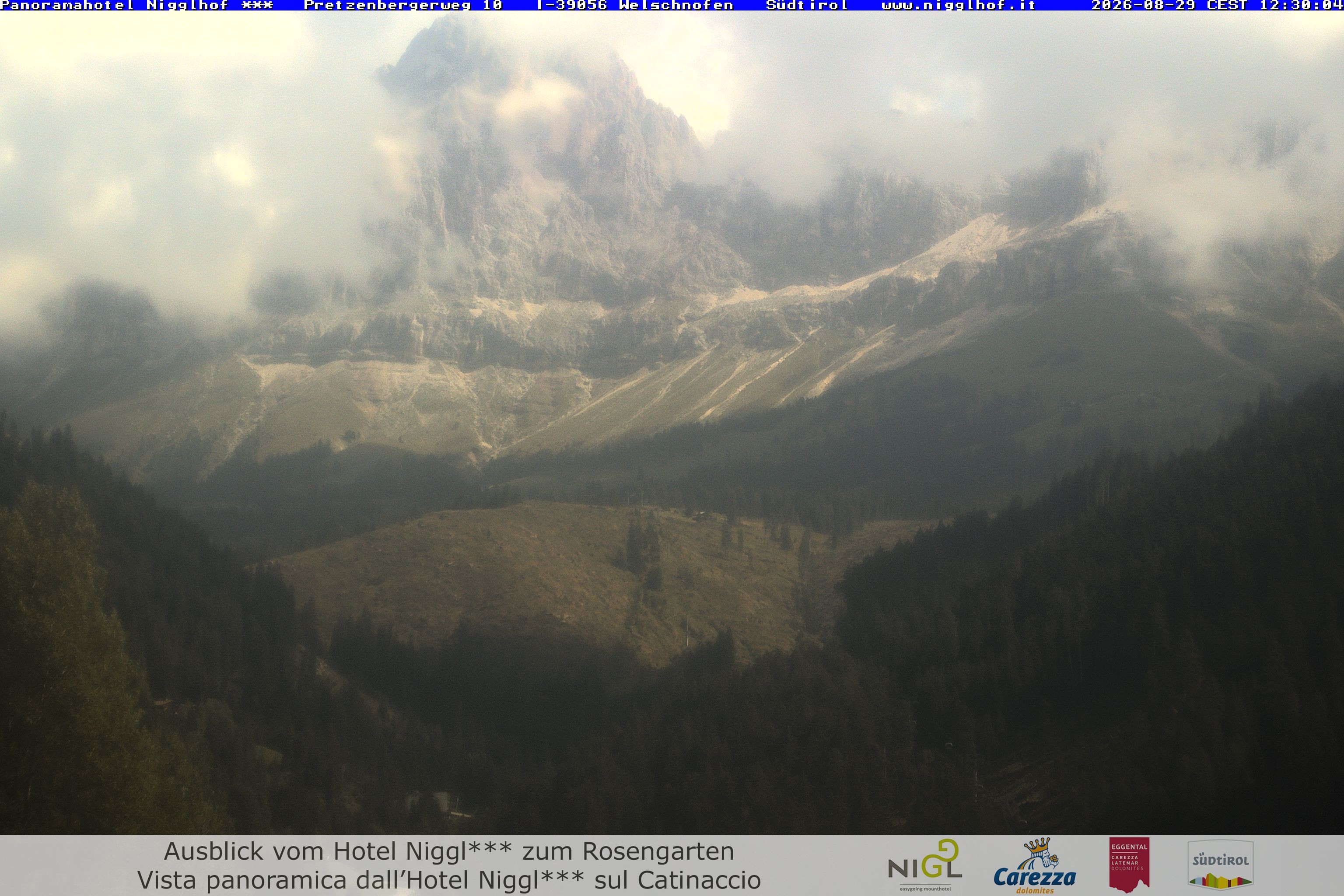 Archived image Webcam Welschnofen: Hotel Nigglhof