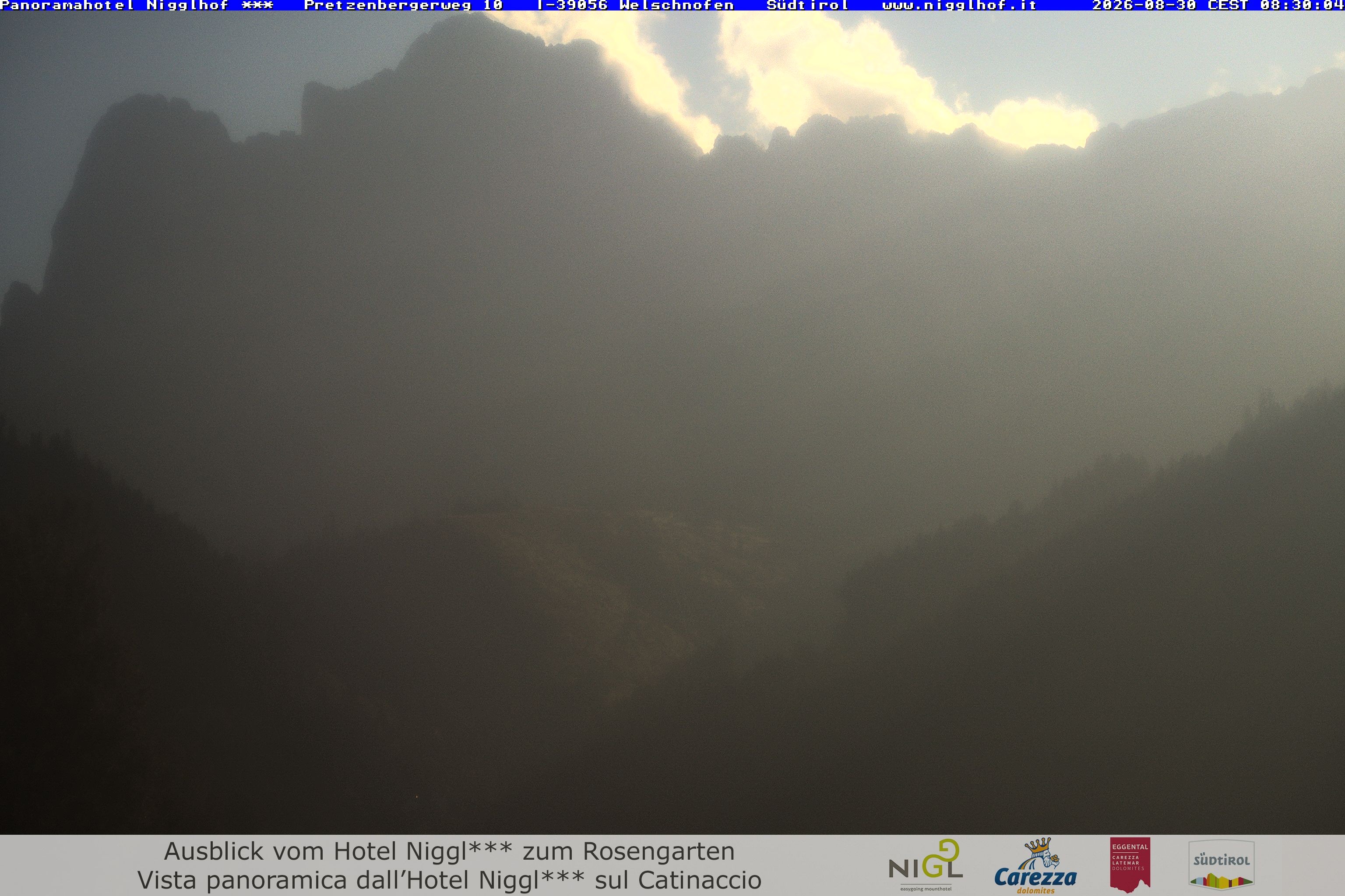 Archived image Webcam Welschnofen: Hotel Nigglhof
