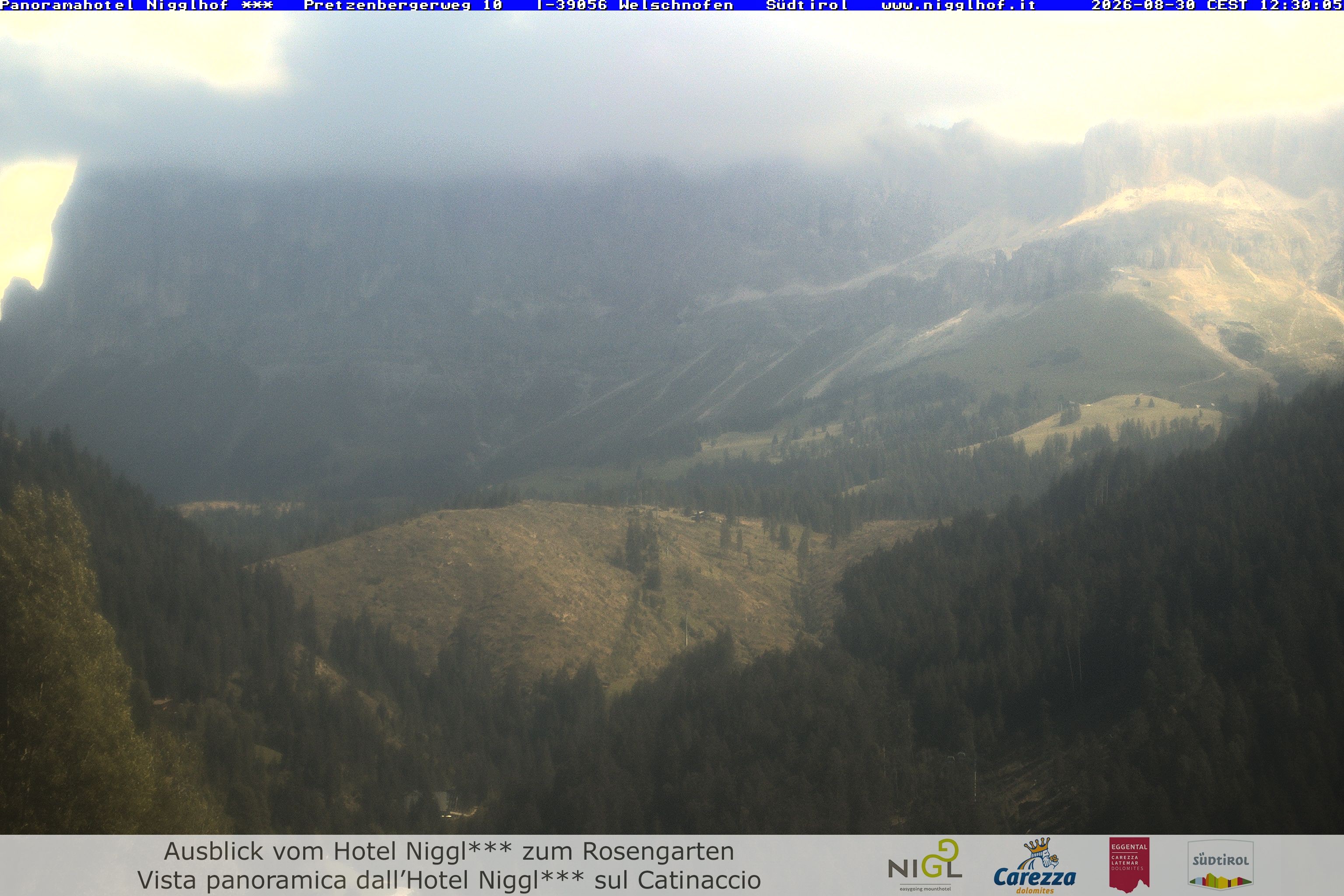 Archived image Webcam Welschnofen: Hotel Nigglhof