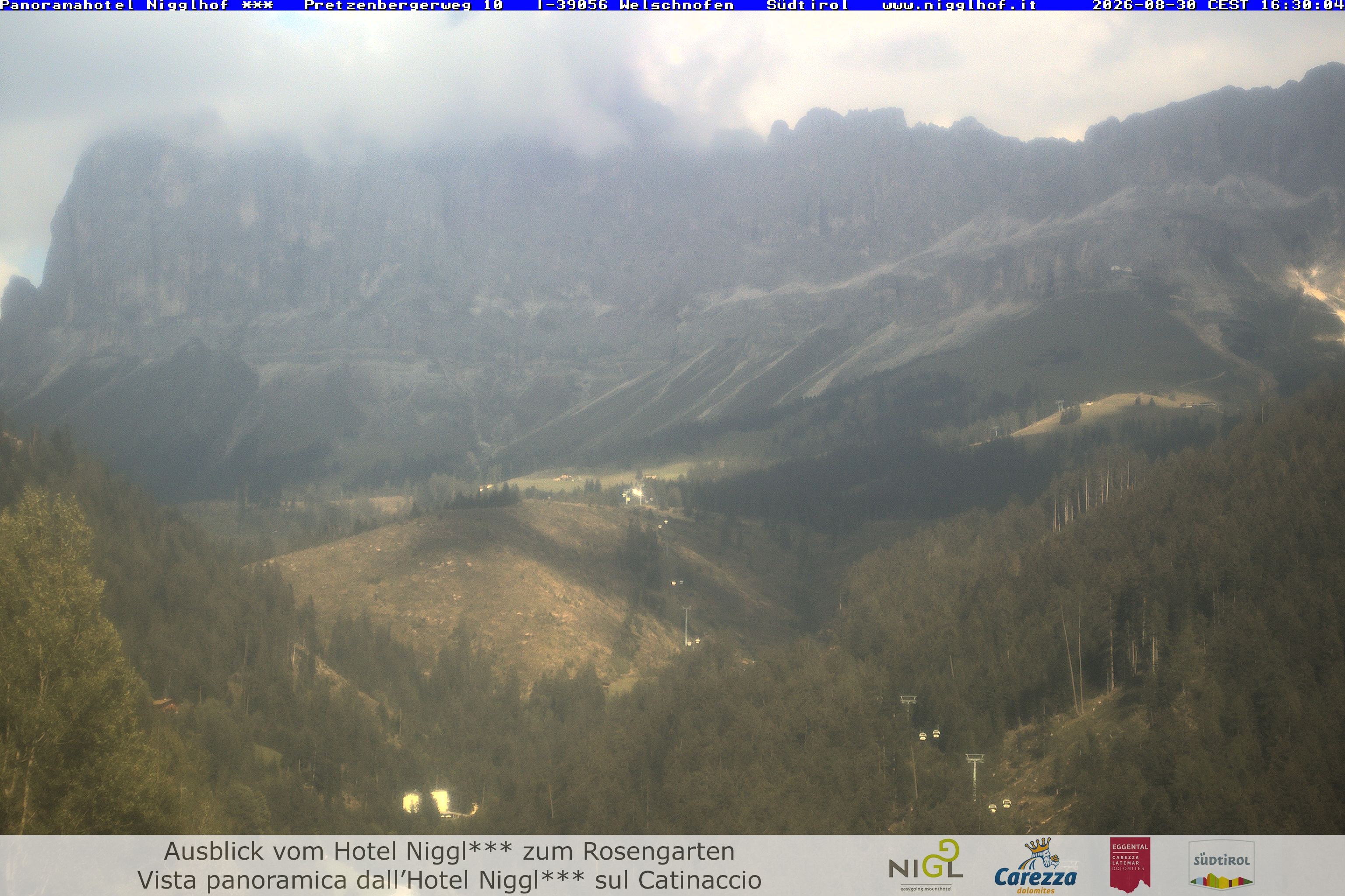 Archived image Webcam Welschnofen: Hotel Nigglhof