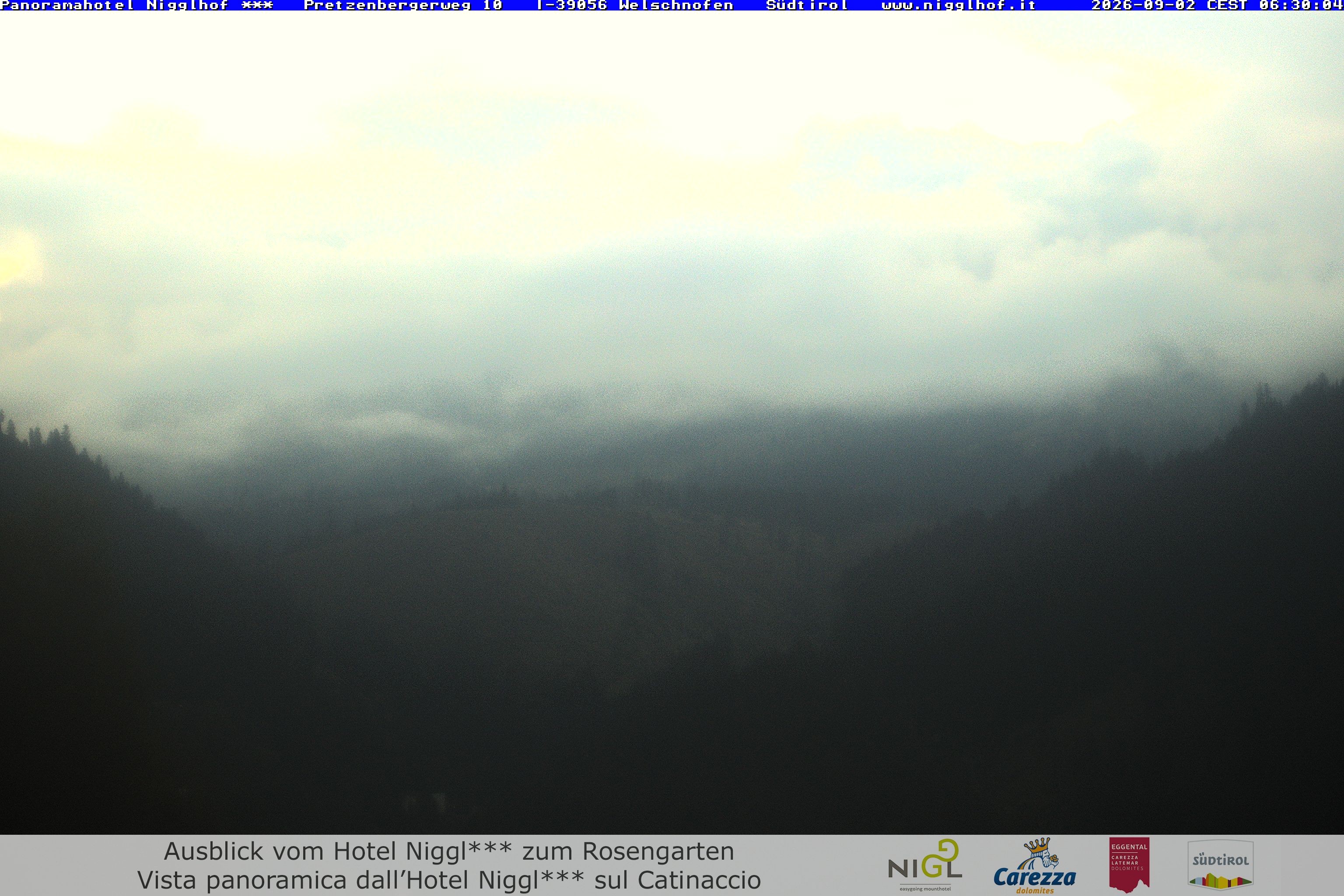 Archived image Webcam Welschnofen: Hotel Nigglhof