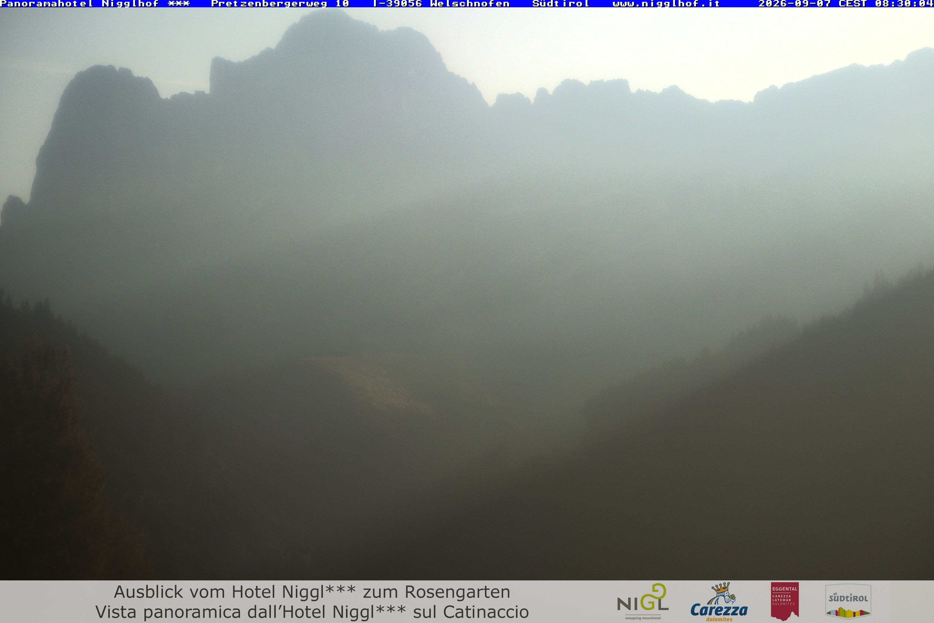 Archived image Webcam Welschnofen: Hotel Nigglhof