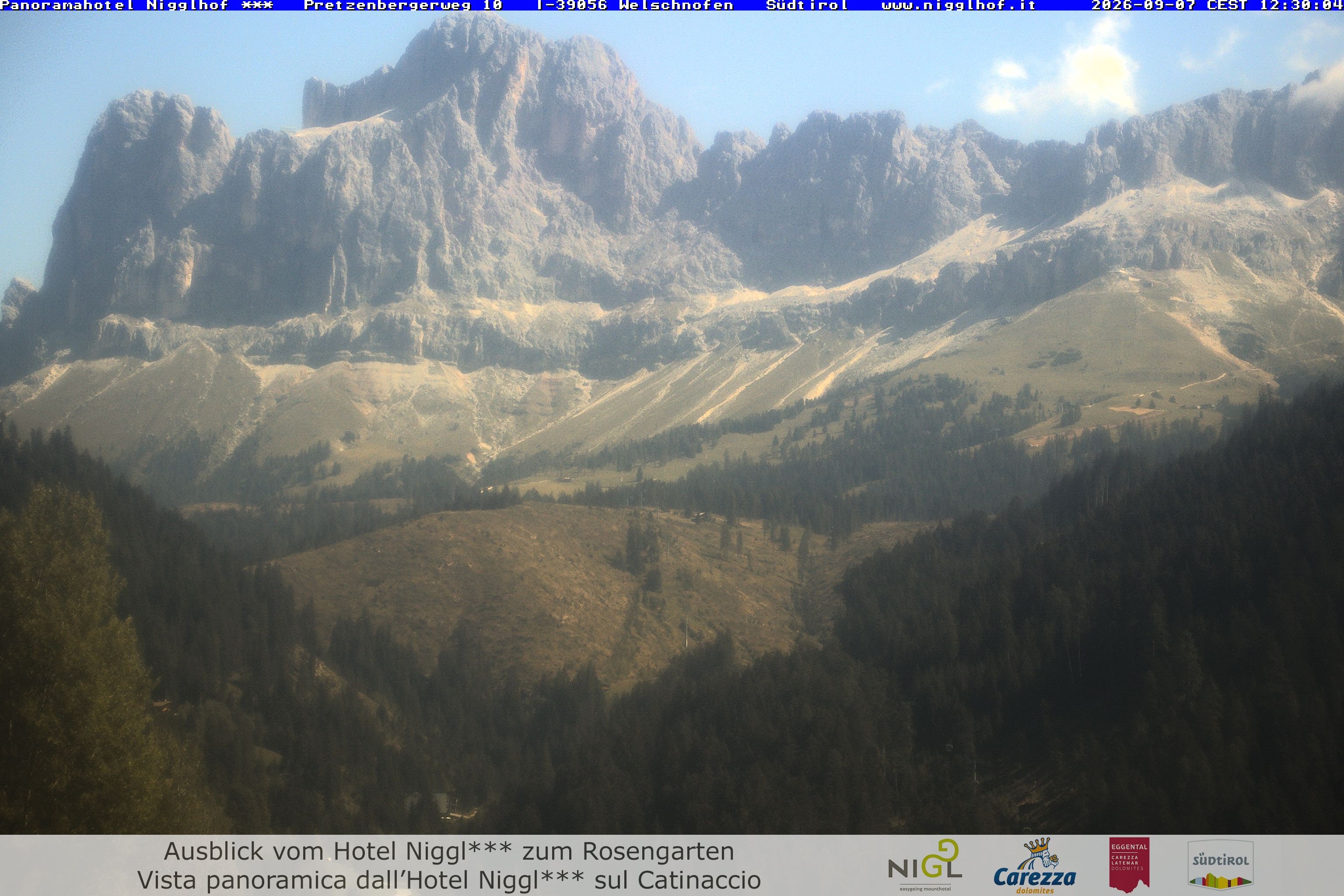 Archived image Webcam Welschnofen: Hotel Nigglhof