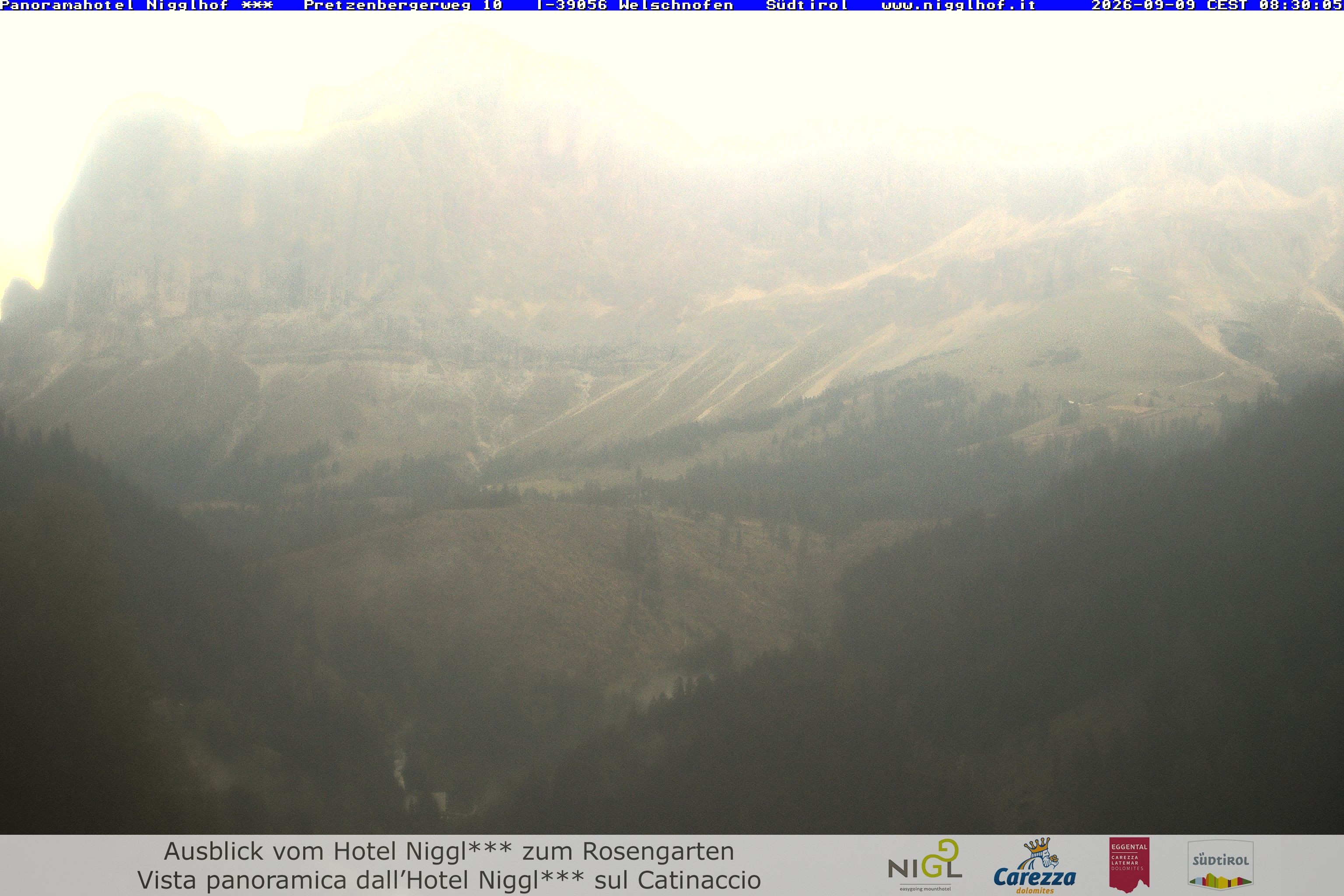 Archived image Webcam Welschnofen: Hotel Nigglhof