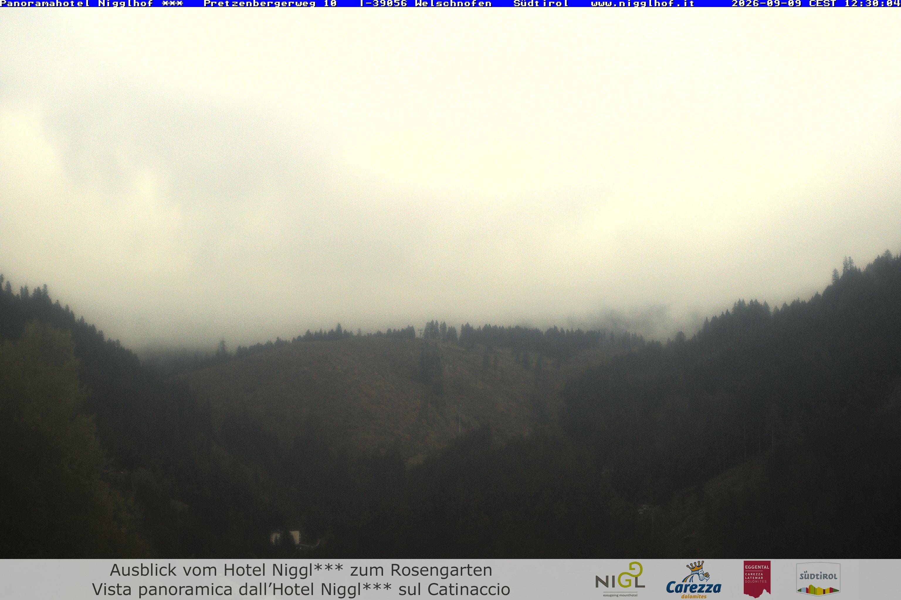 Archived image Webcam Welschnofen: Hotel Nigglhof
