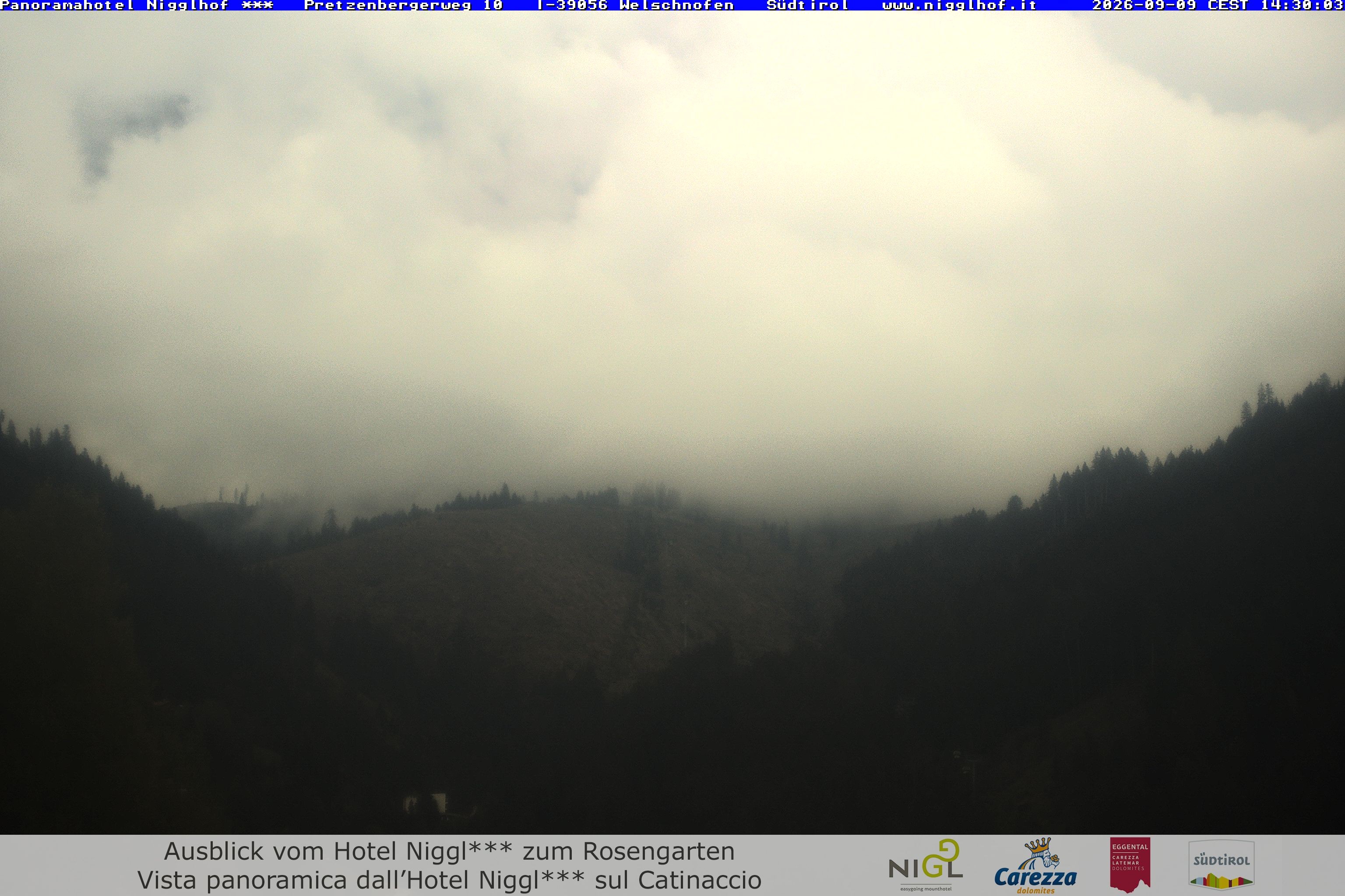 Archived image Webcam Welschnofen: Hotel Nigglhof