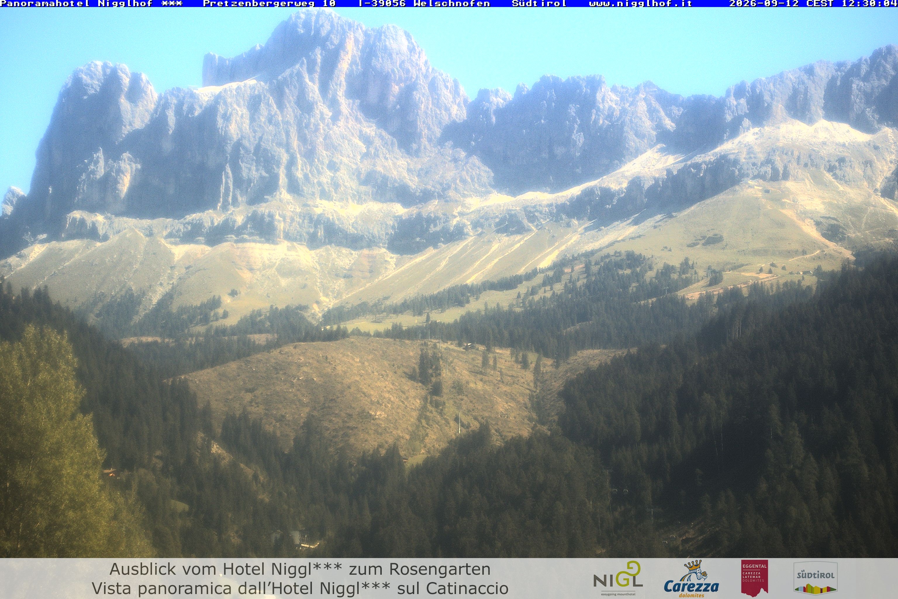 Archiv Foto Webcam Welschnofen: Hotel Nigglhof