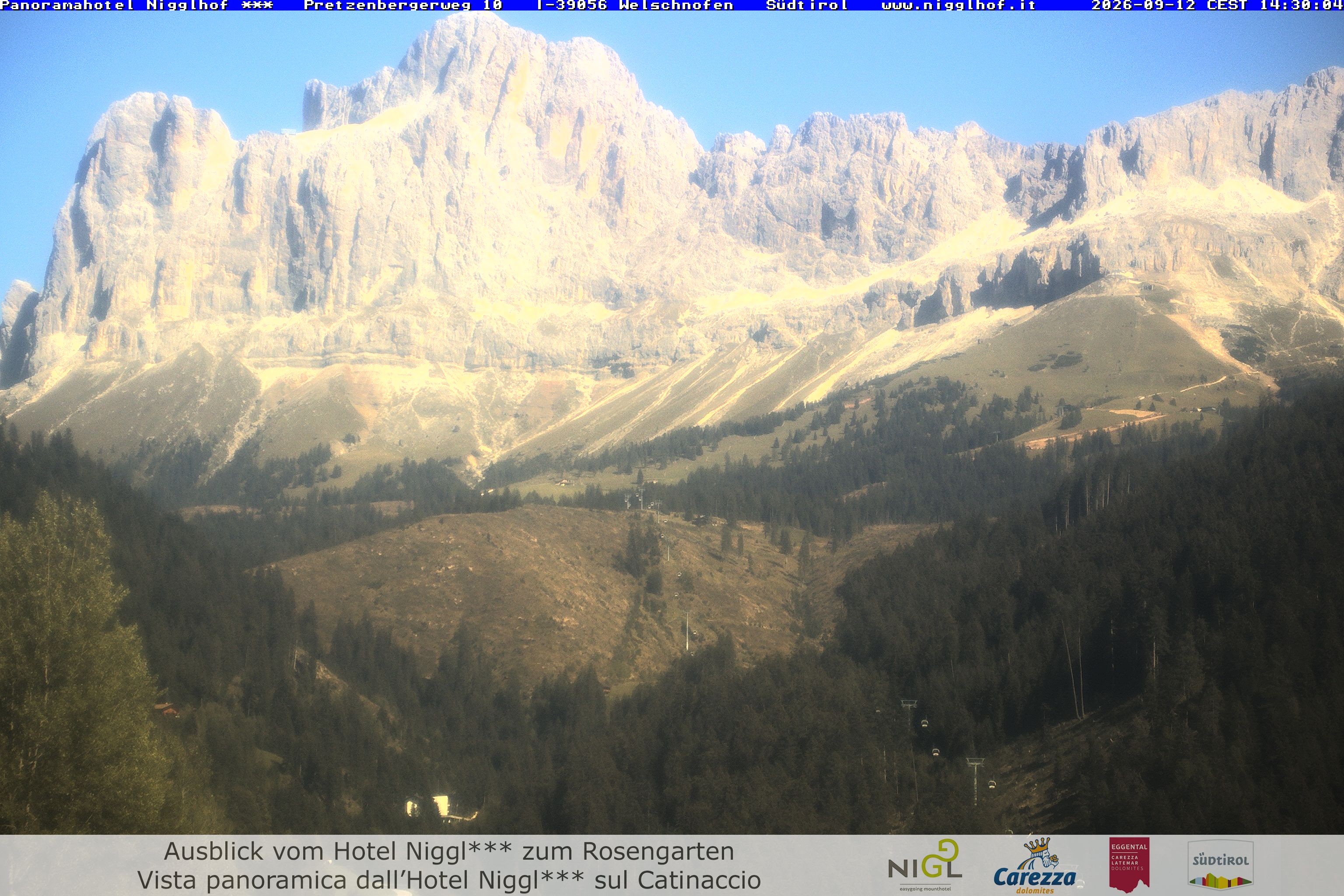 Archiv Foto Webcam Welschnofen: Hotel Nigglhof