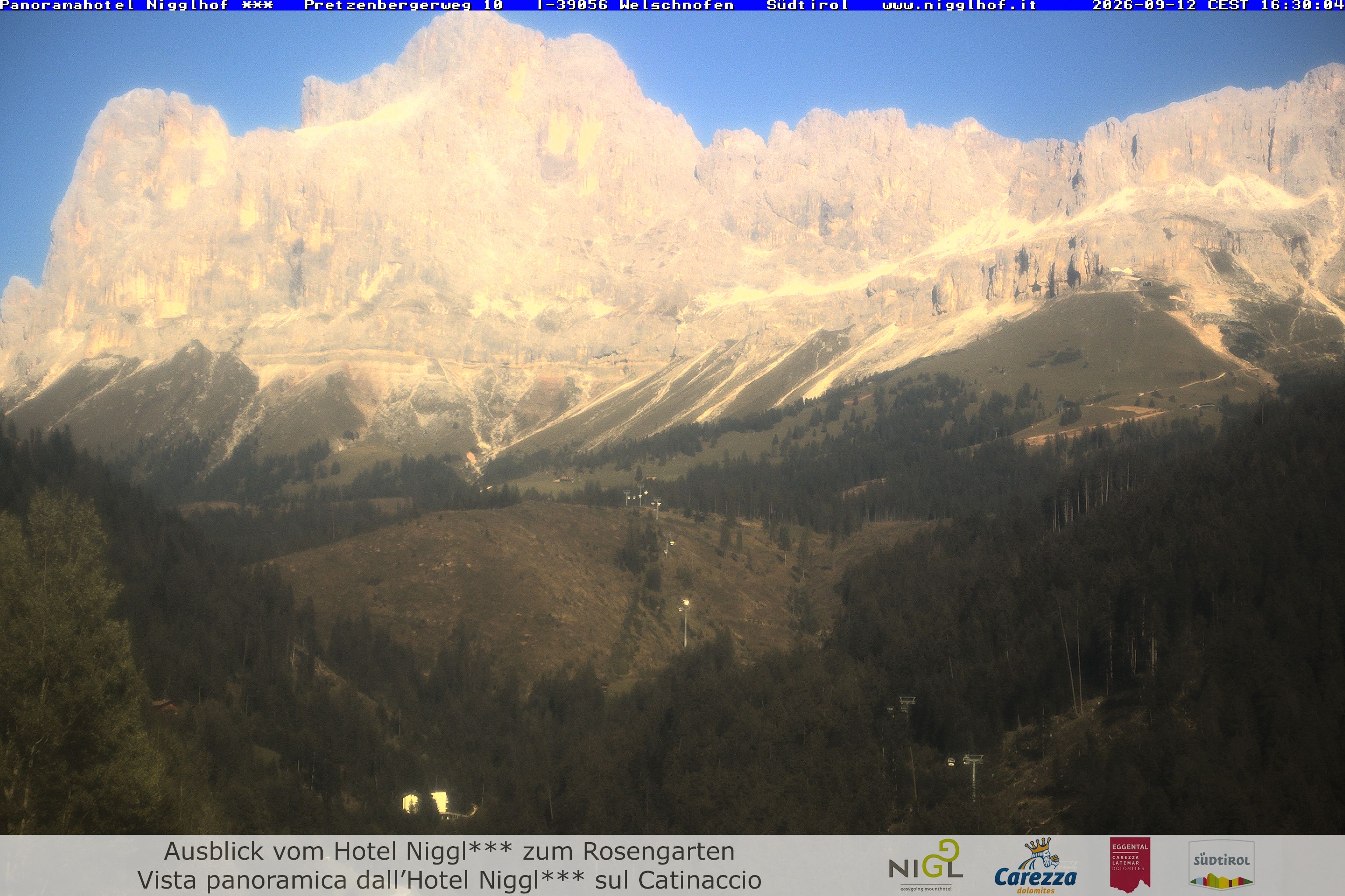 Archiv Foto Webcam Welschnofen: Hotel Nigglhof