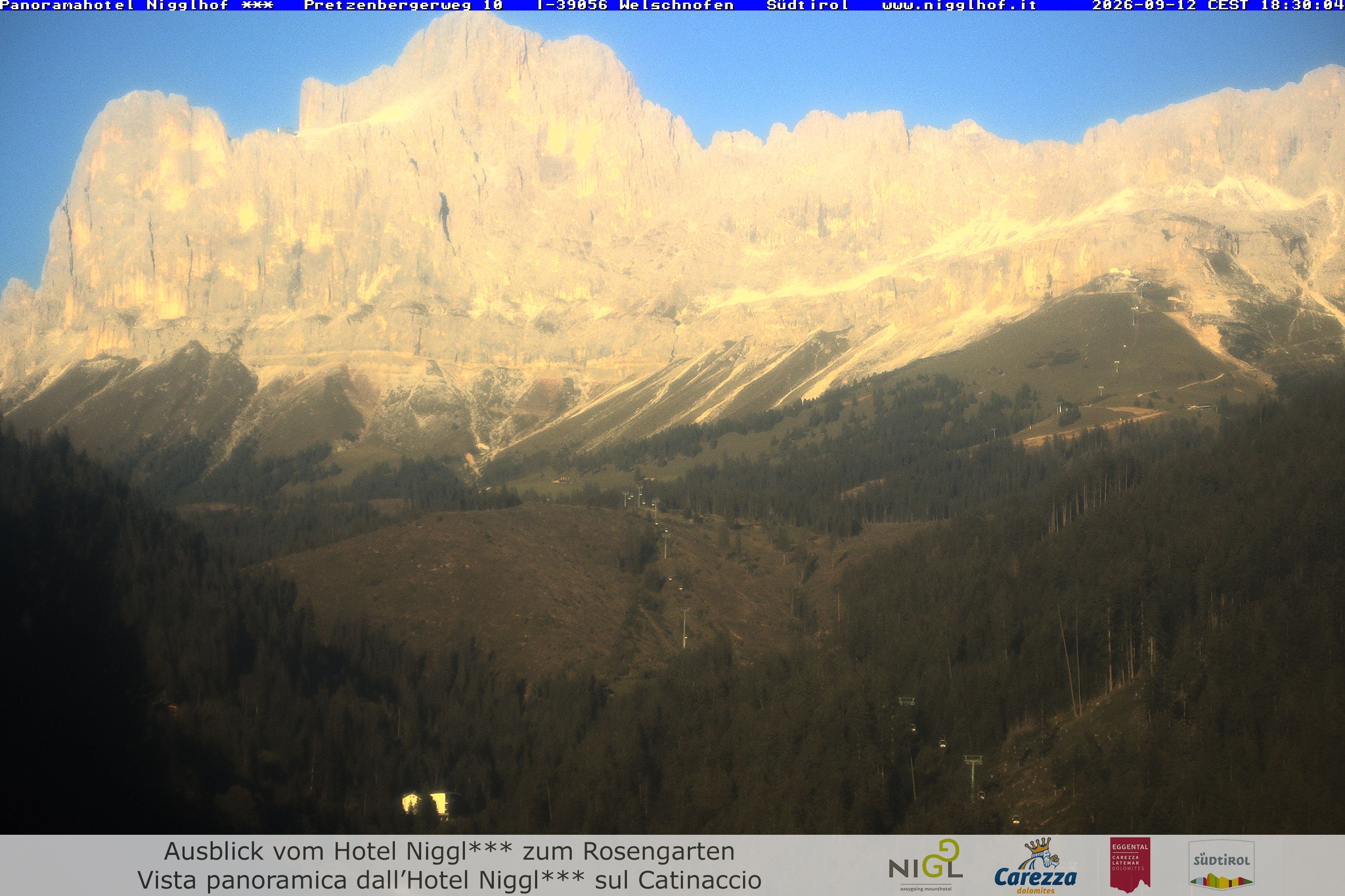 Archiv Foto Webcam Welschnofen: Hotel Nigglhof