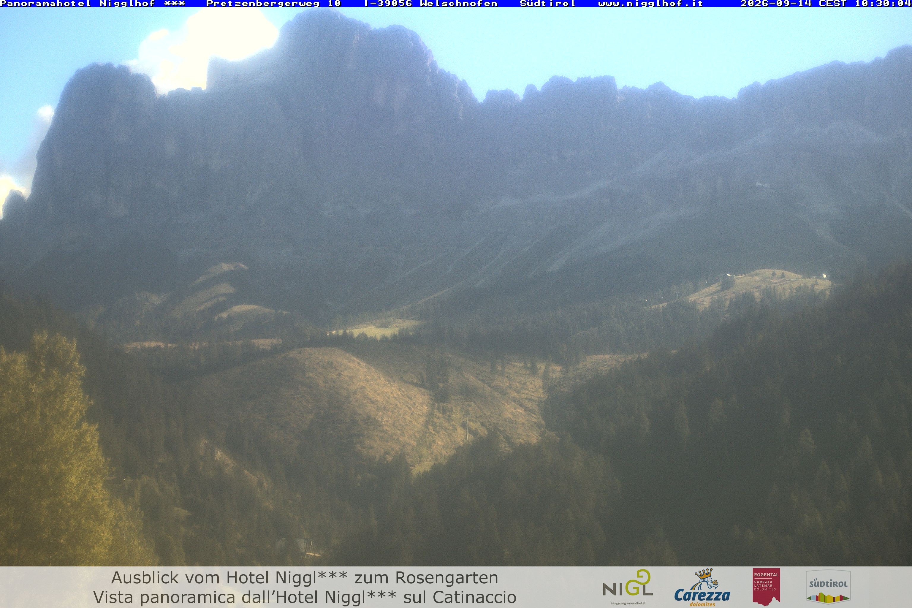 Archiv Foto Webcam Welschnofen: Hotel Nigglhof