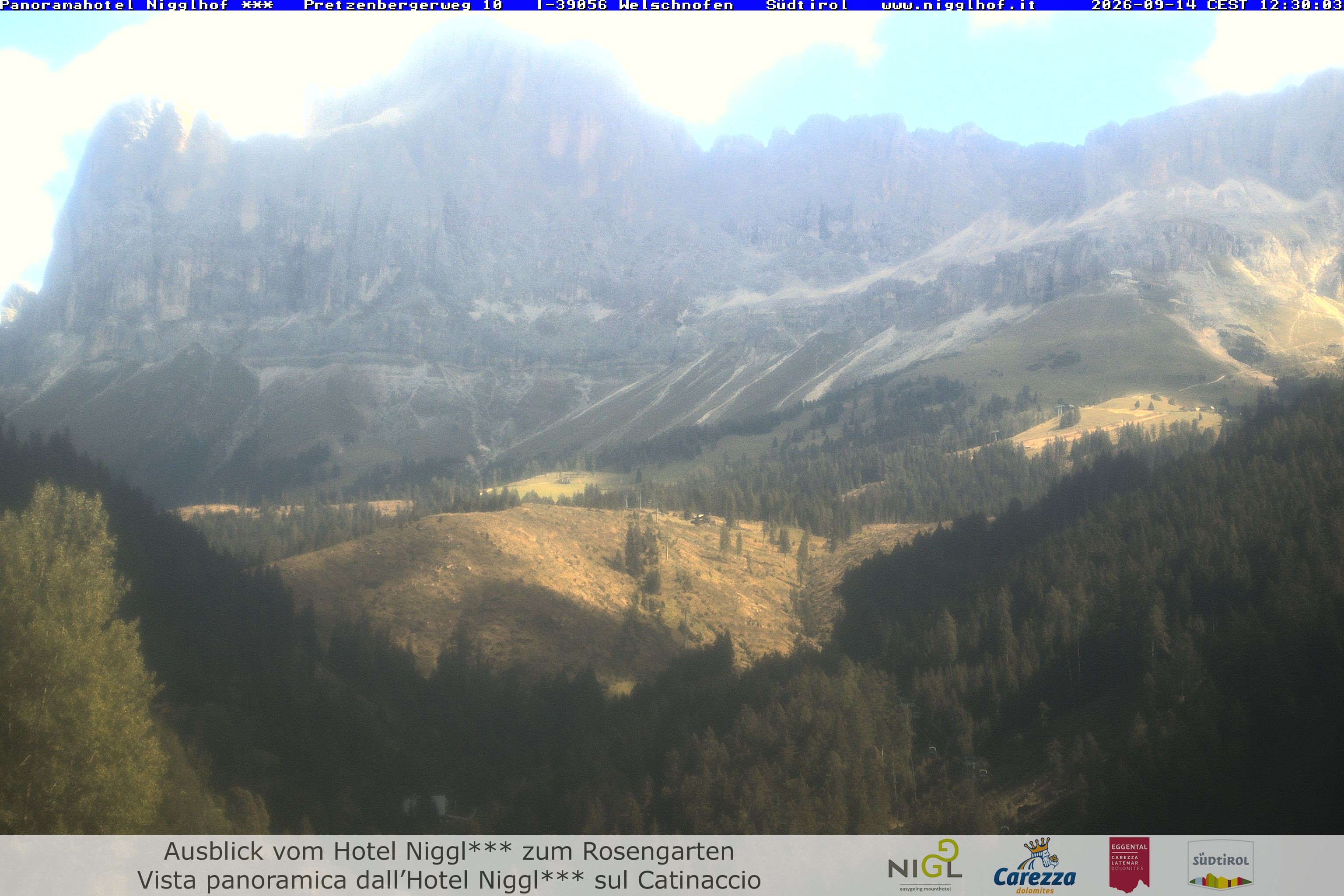 Archiv Foto Webcam Welschnofen: Hotel Nigglhof