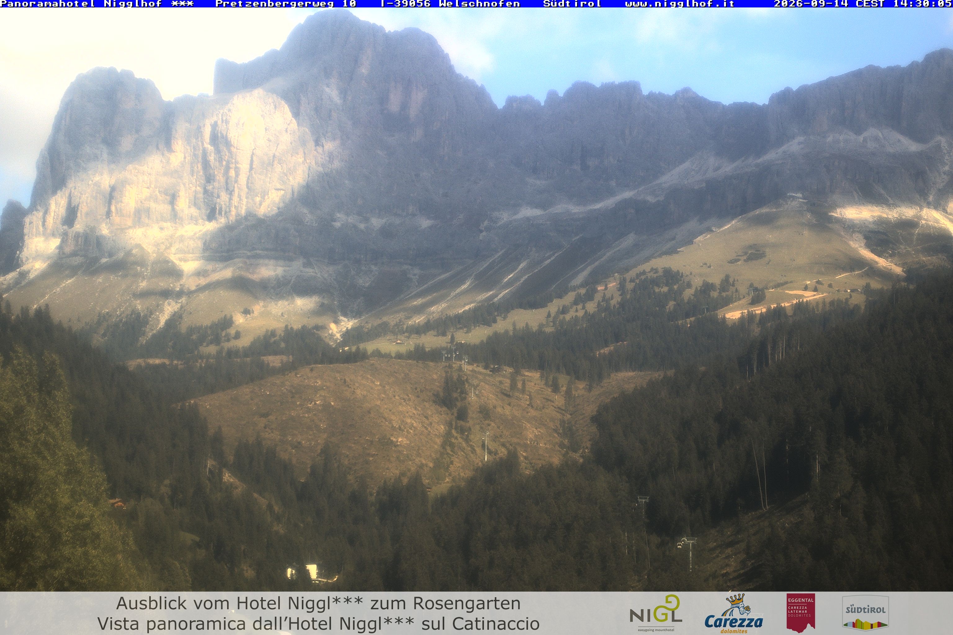 Archiv Foto Webcam Welschnofen: Hotel Nigglhof