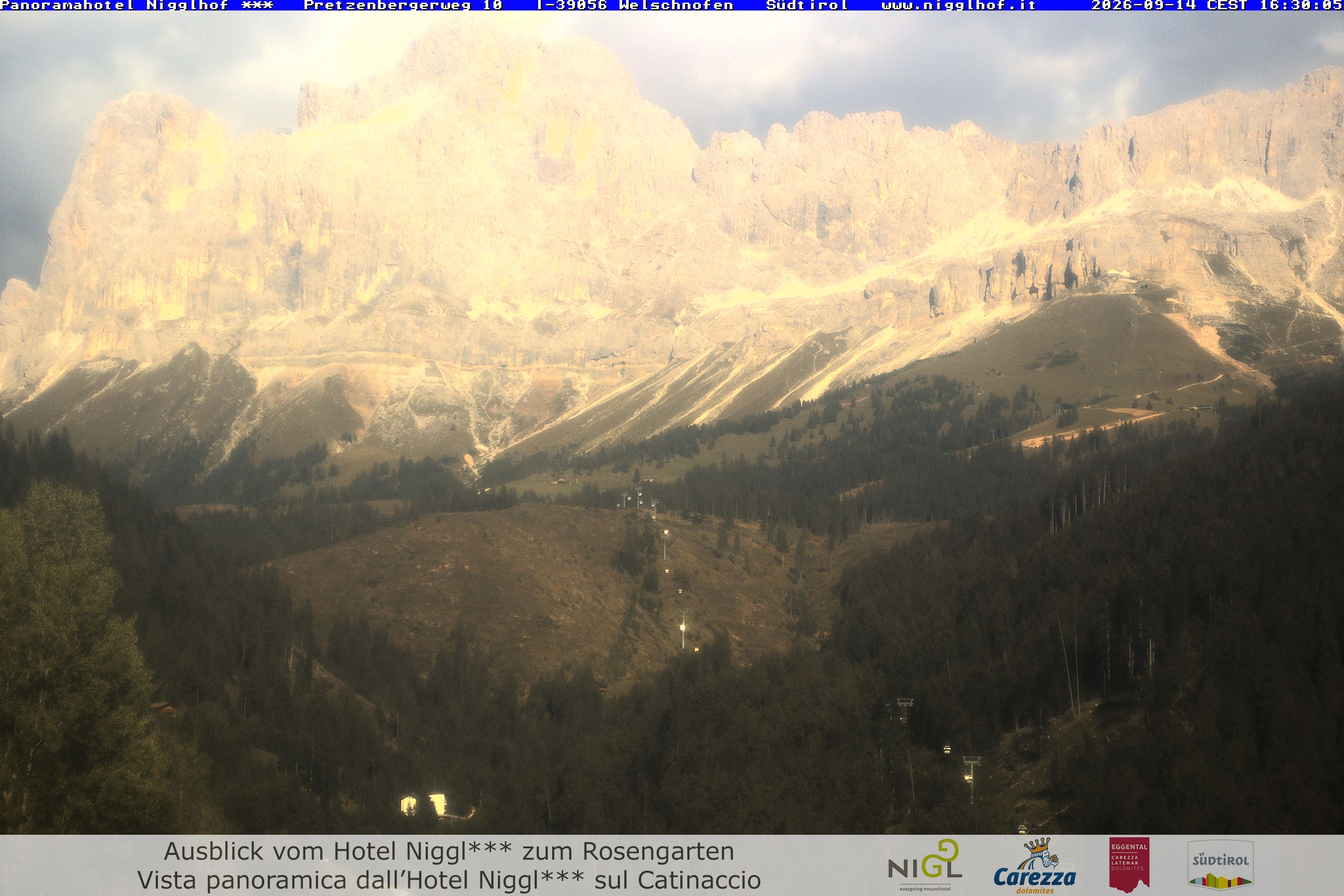 Archiv Foto Webcam Welschnofen: Hotel Nigglhof