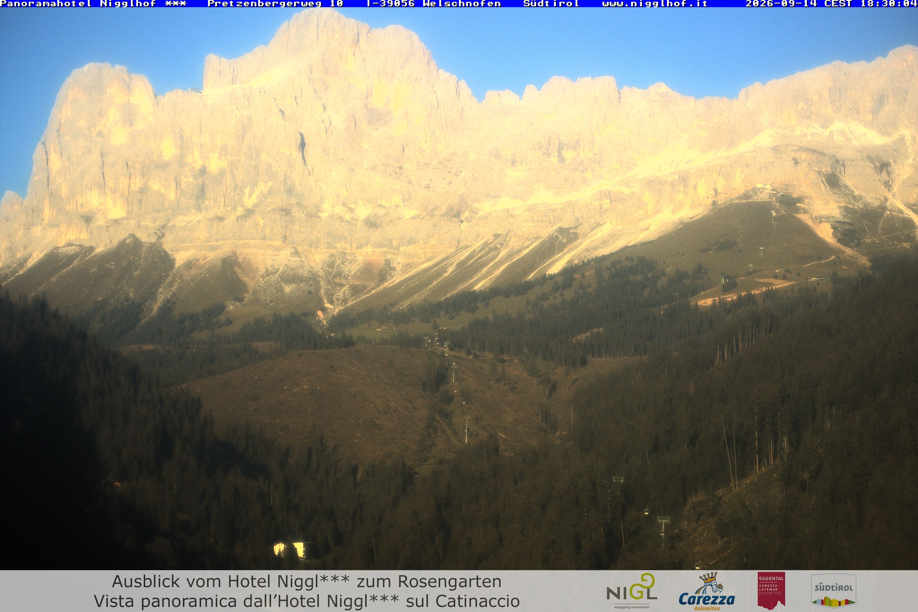 Archiv Foto Webcam Welschnofen: Hotel Nigglhof