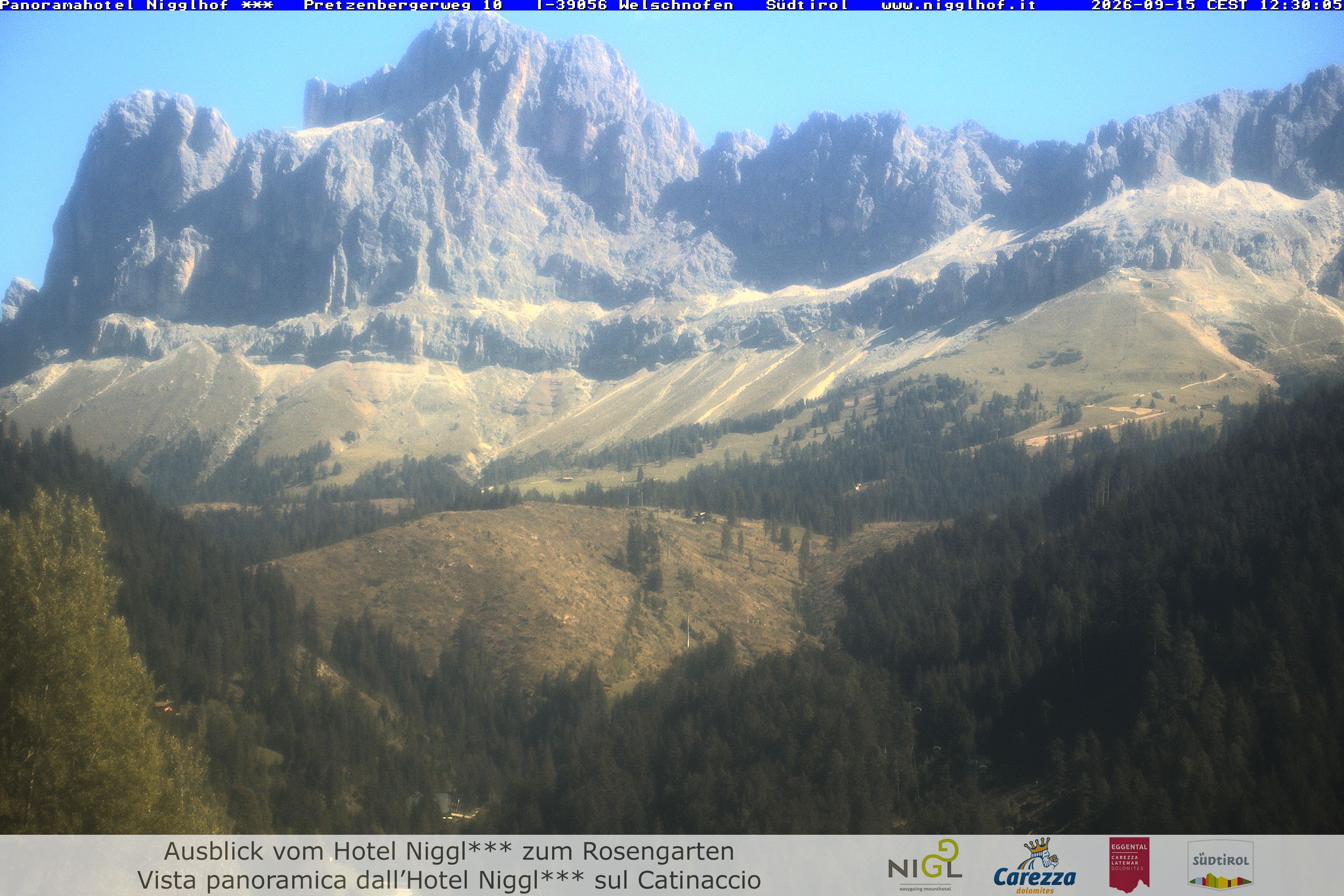 Archiv Foto Webcam Welschnofen: Hotel Nigglhof