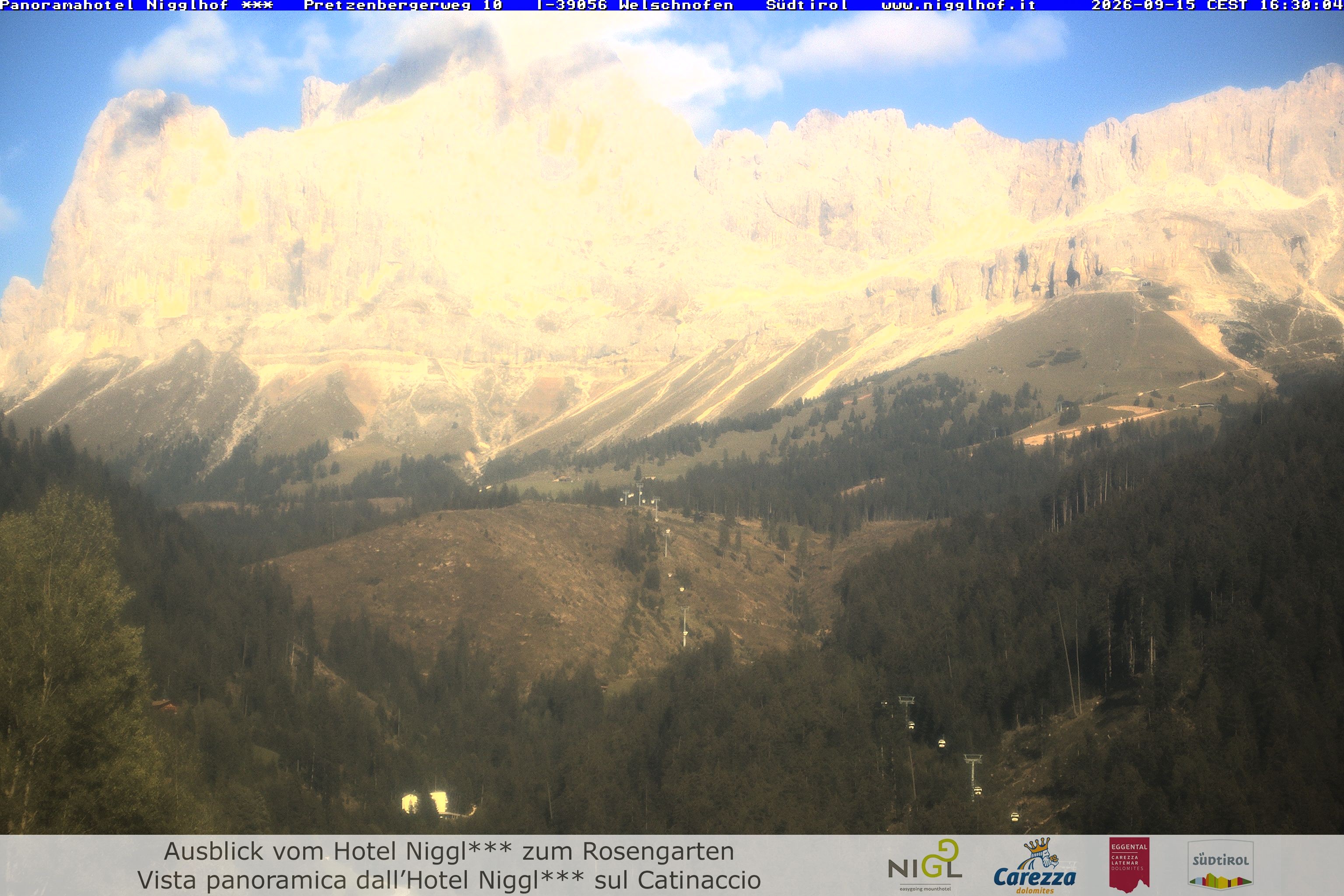 Archiv Foto Webcam Welschnofen: Hotel Nigglhof