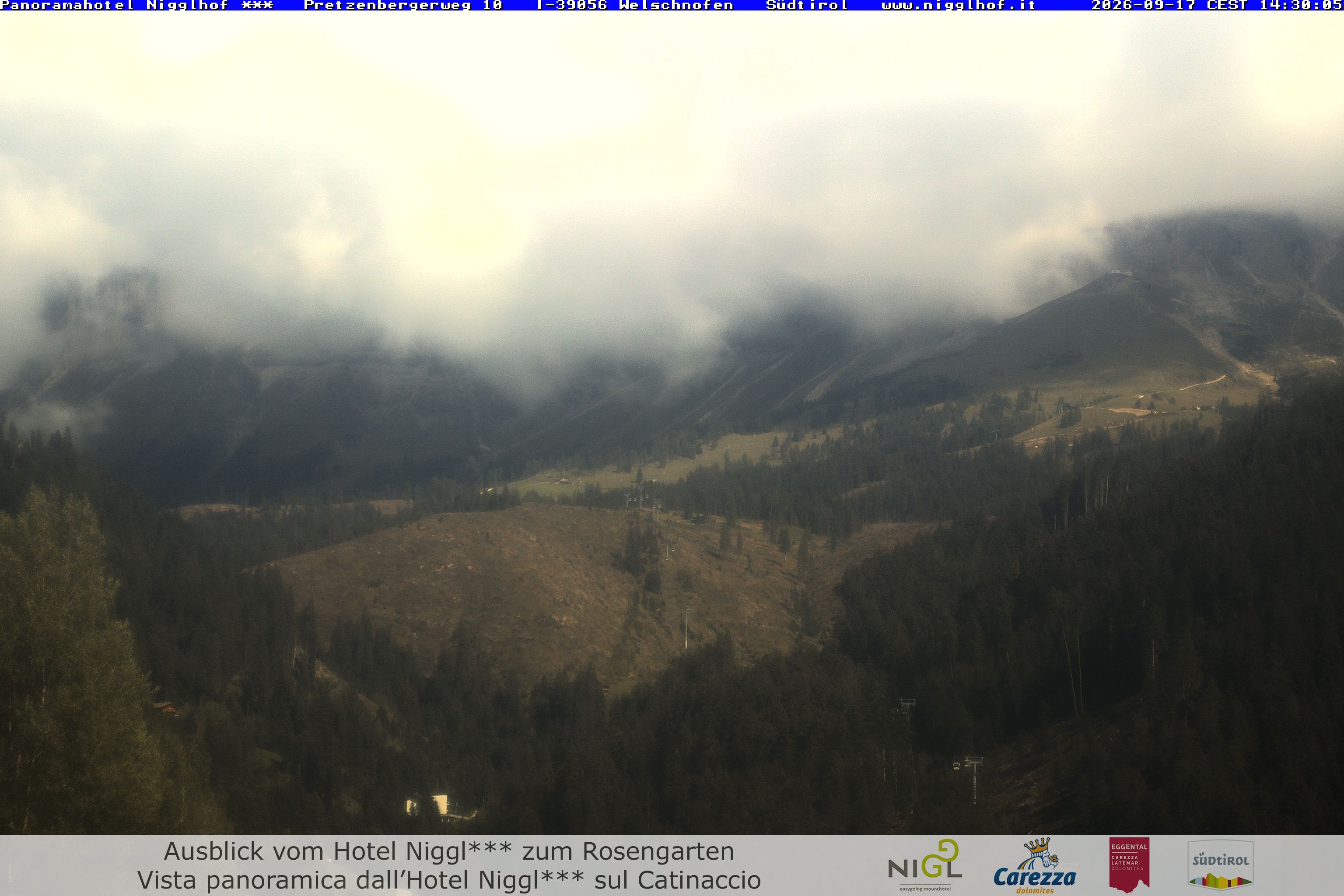 Archiv Foto Webcam Welschnofen: Hotel Nigglhof