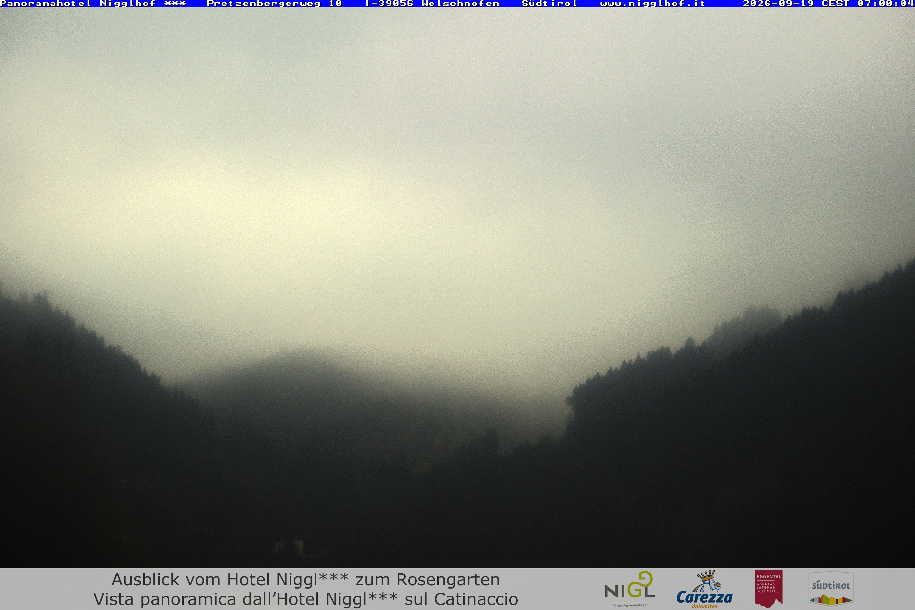 Archived image Webcam Welschnofen: Hotel Nigglhof