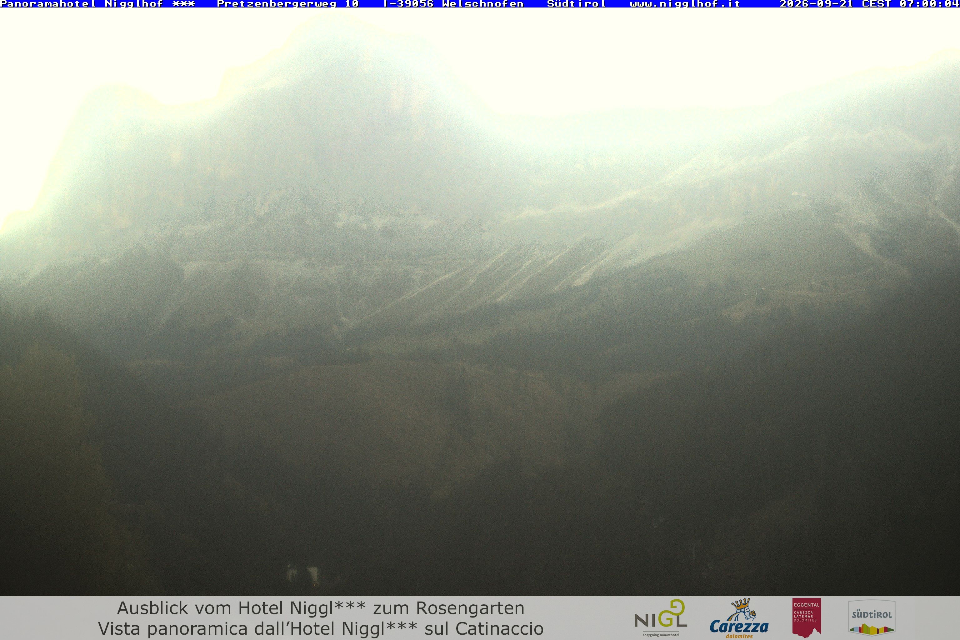 Archived image Webcam Welschnofen: Hotel Nigglhof