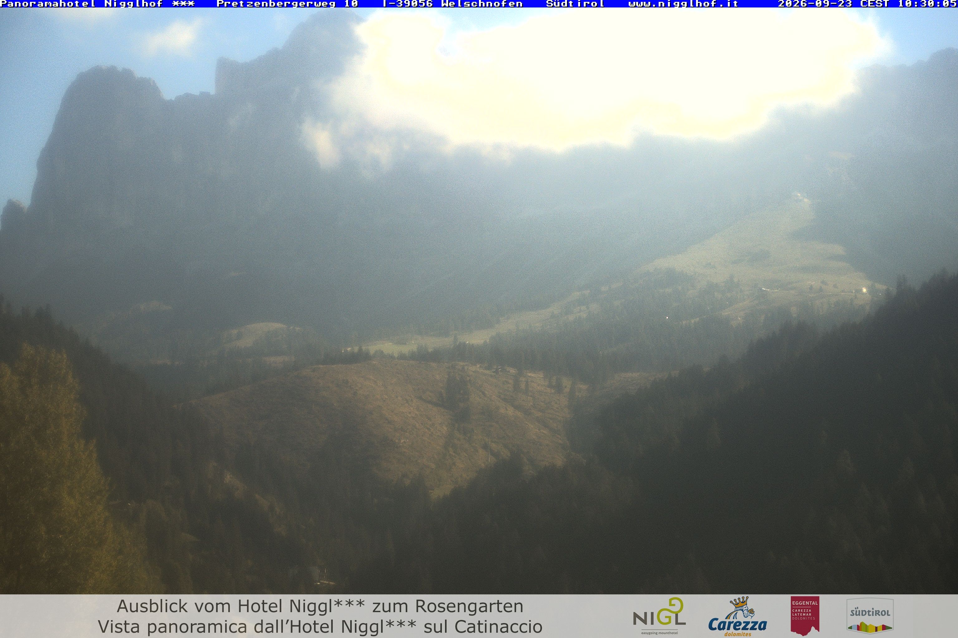 Archiv Foto Webcam Welschnofen: Hotel Nigglhof