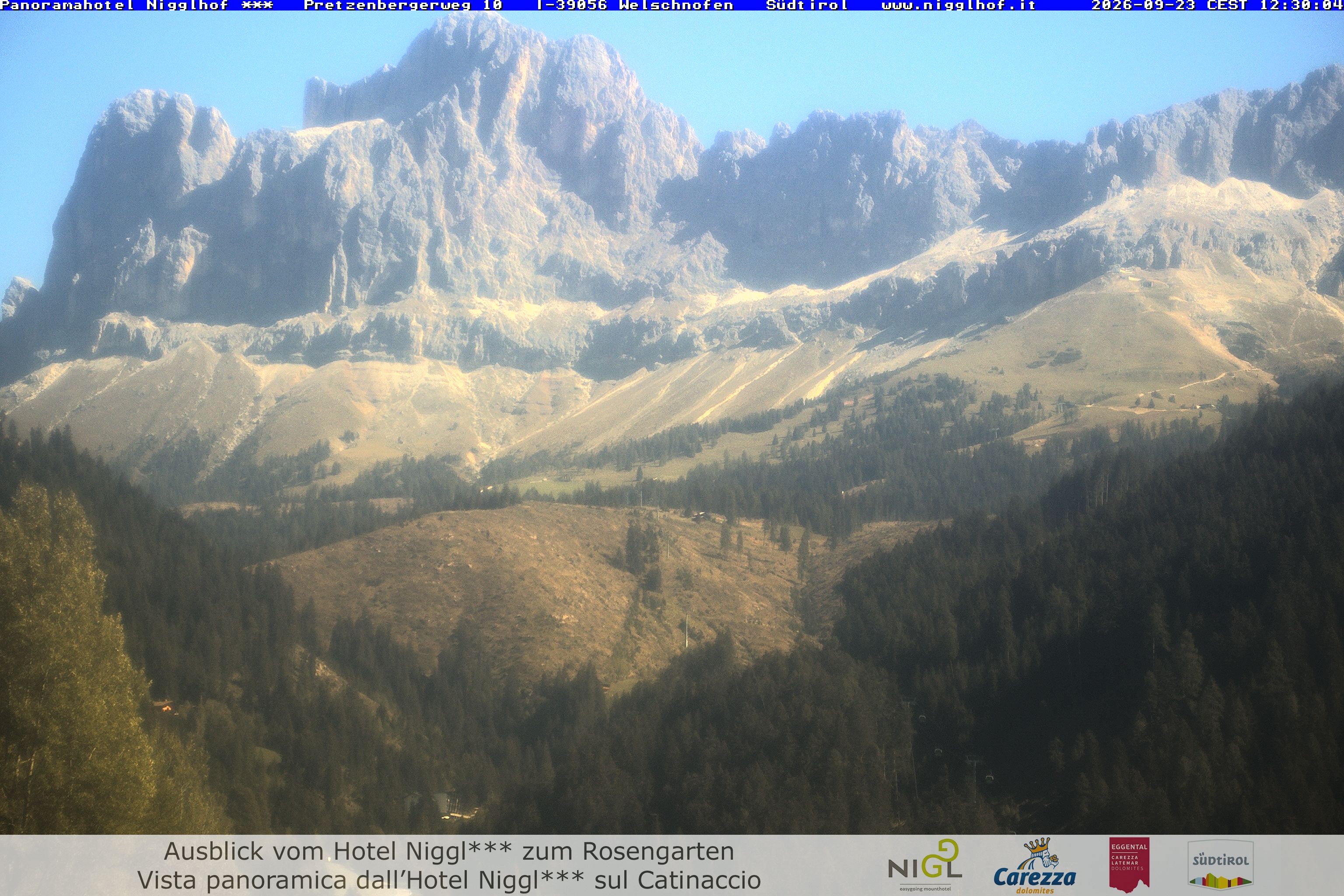 Archiv Foto Webcam Welschnofen: Hotel Nigglhof