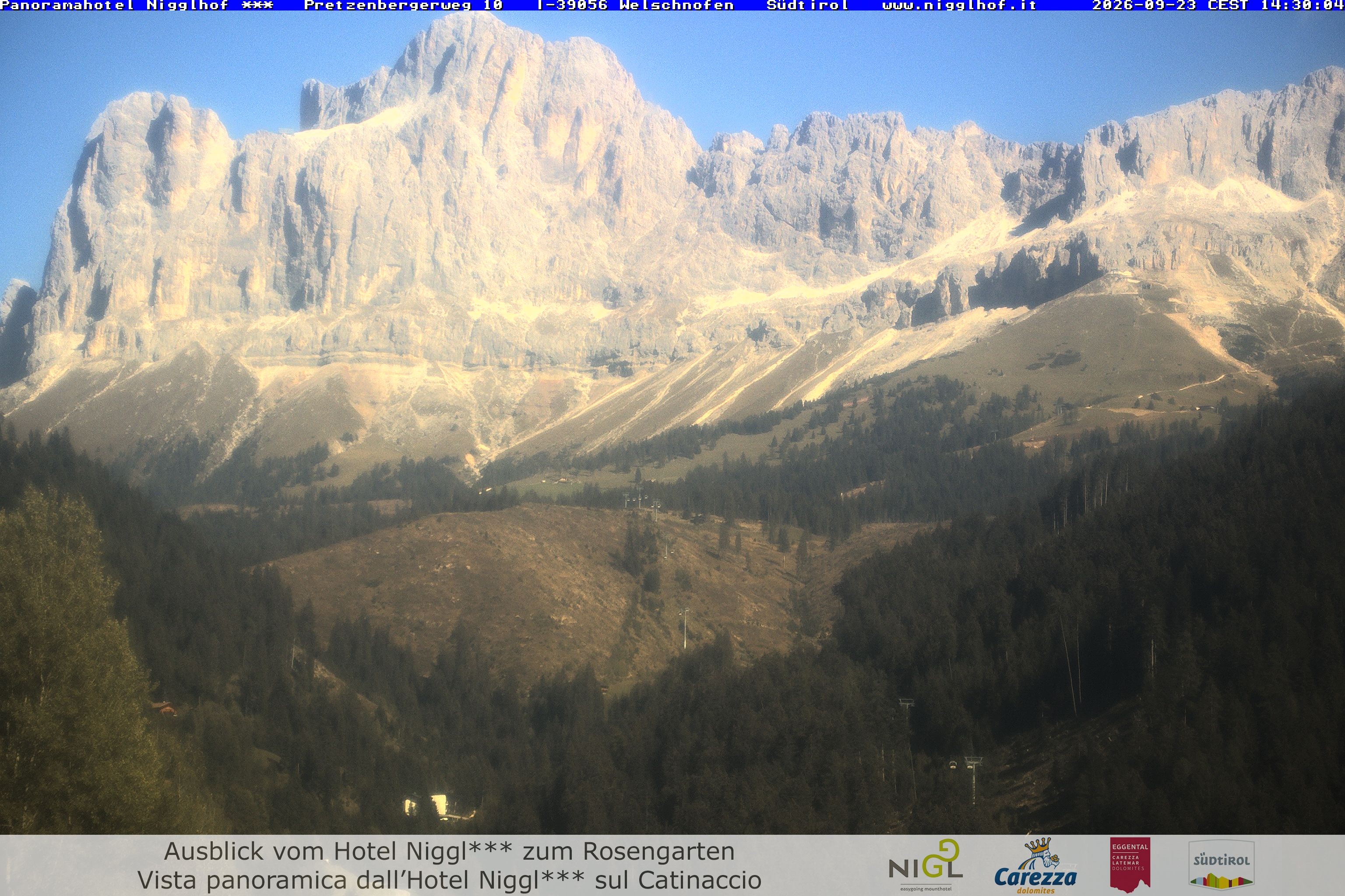Archiv Foto Webcam Welschnofen: Hotel Nigglhof