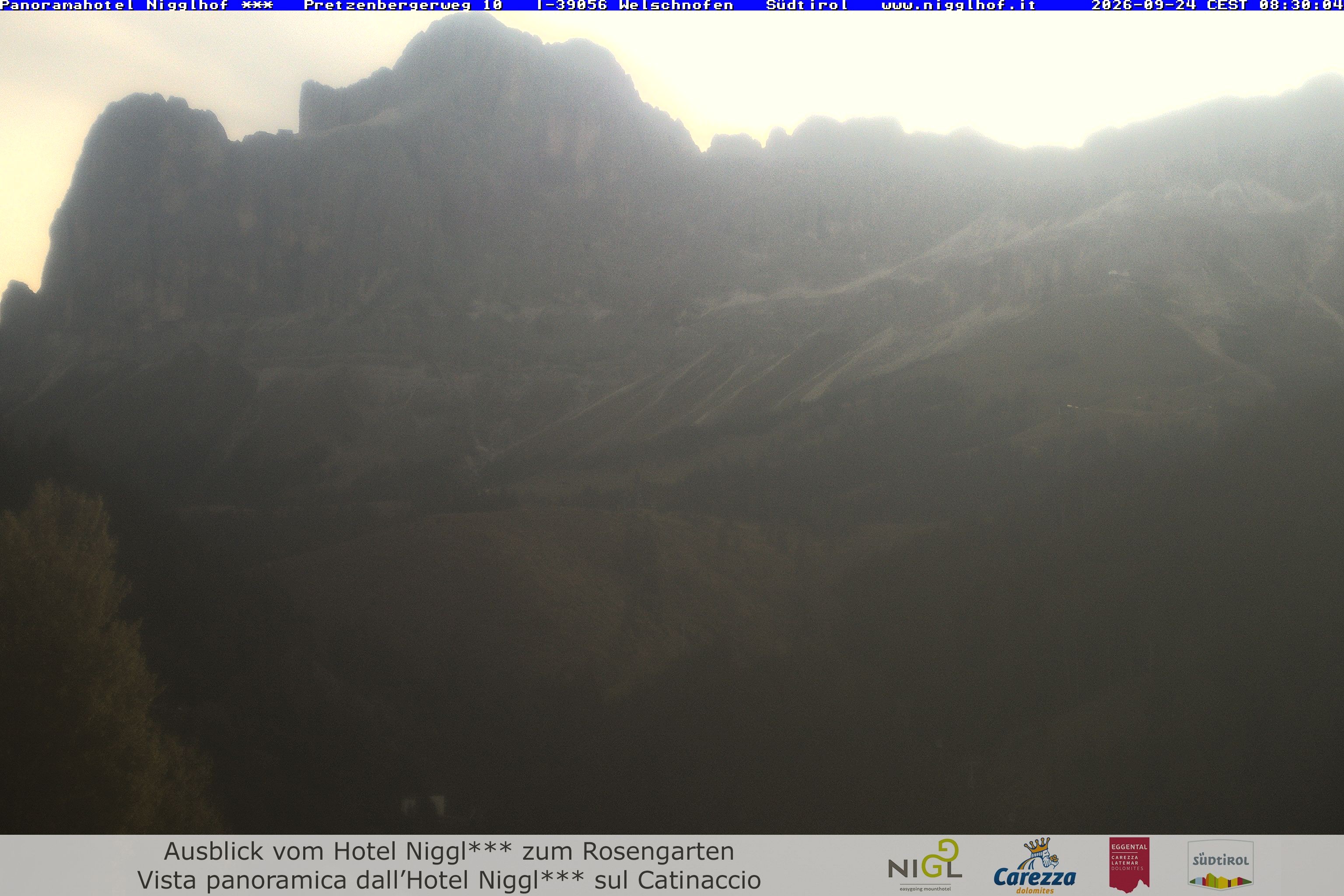 Archived image Webcam Welschnofen: Hotel Nigglhof