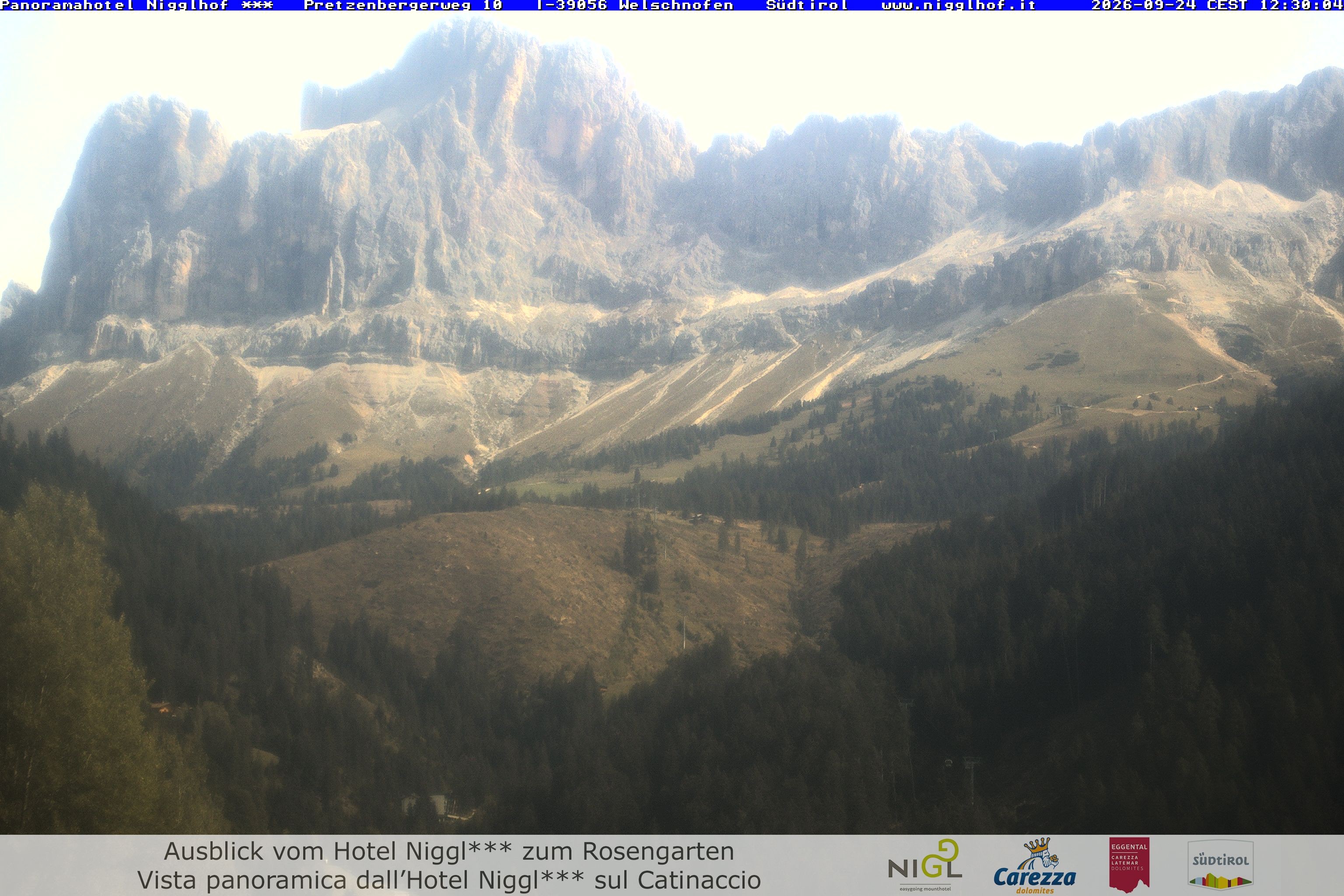 Archived image Webcam Welschnofen: Hotel Nigglhof