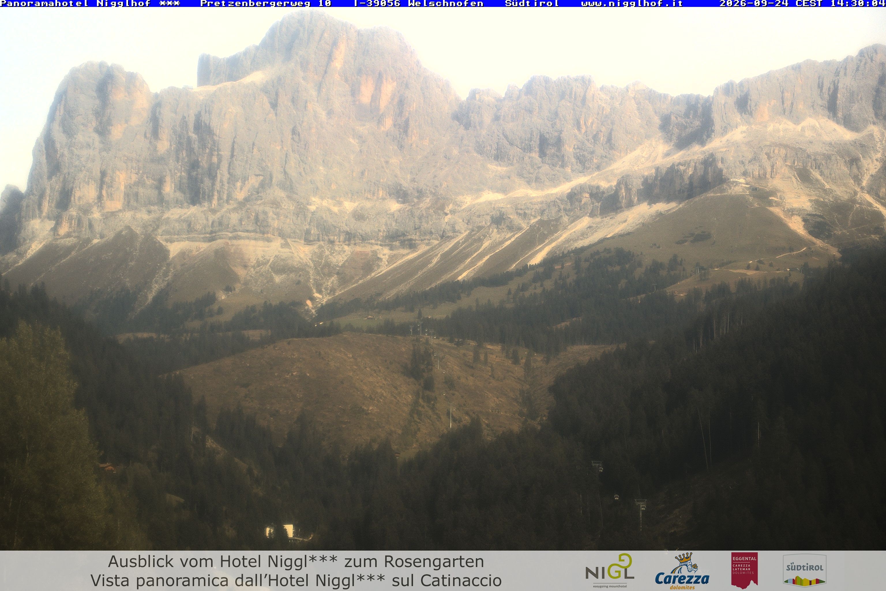 Archived image Webcam Welschnofen: Hotel Nigglhof