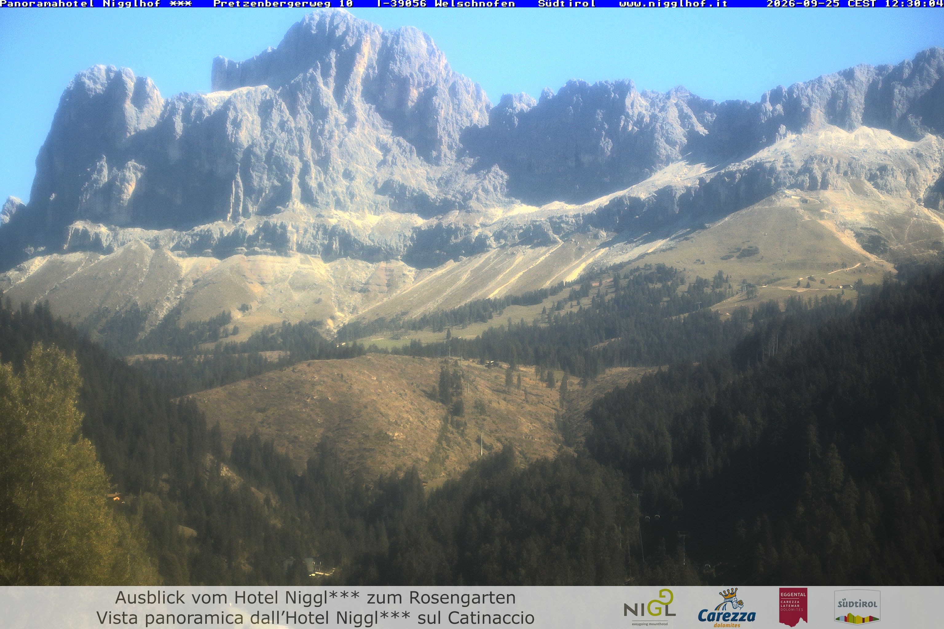Archived image Webcam Welschnofen: Hotel Nigglhof