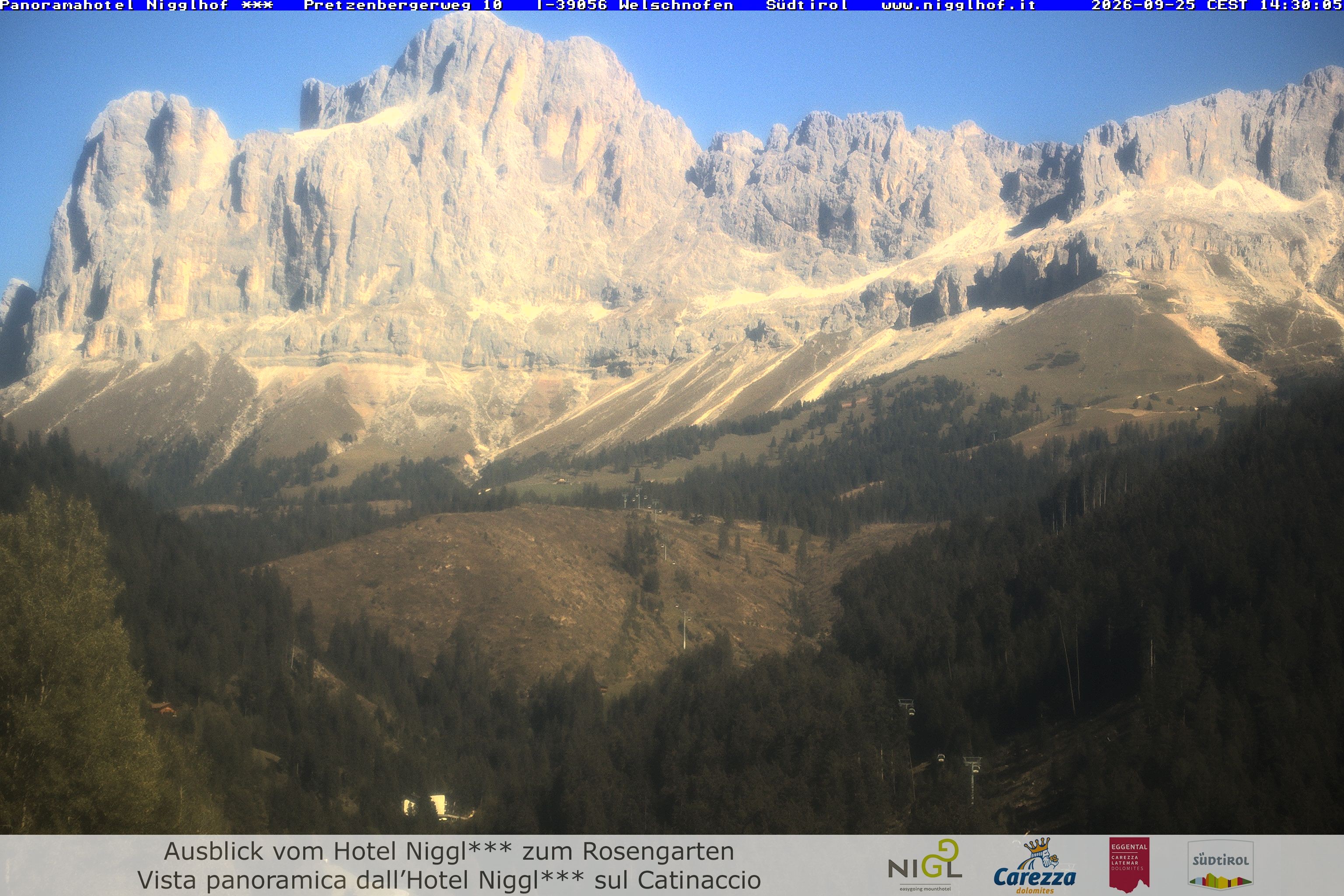 Archiv Foto Webcam Welschnofen: Hotel Nigglhof