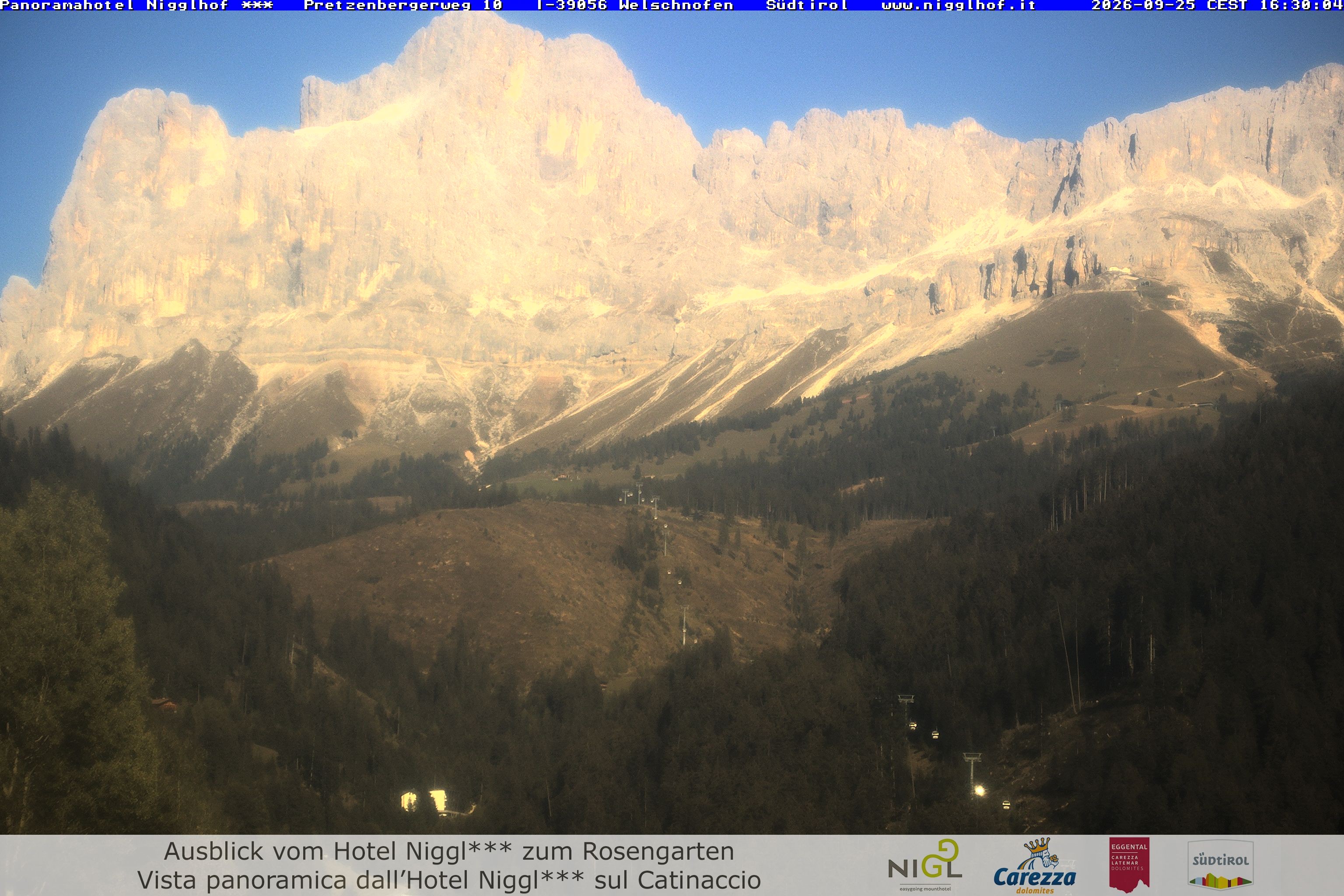 Archiv Foto Webcam Welschnofen: Hotel Nigglhof