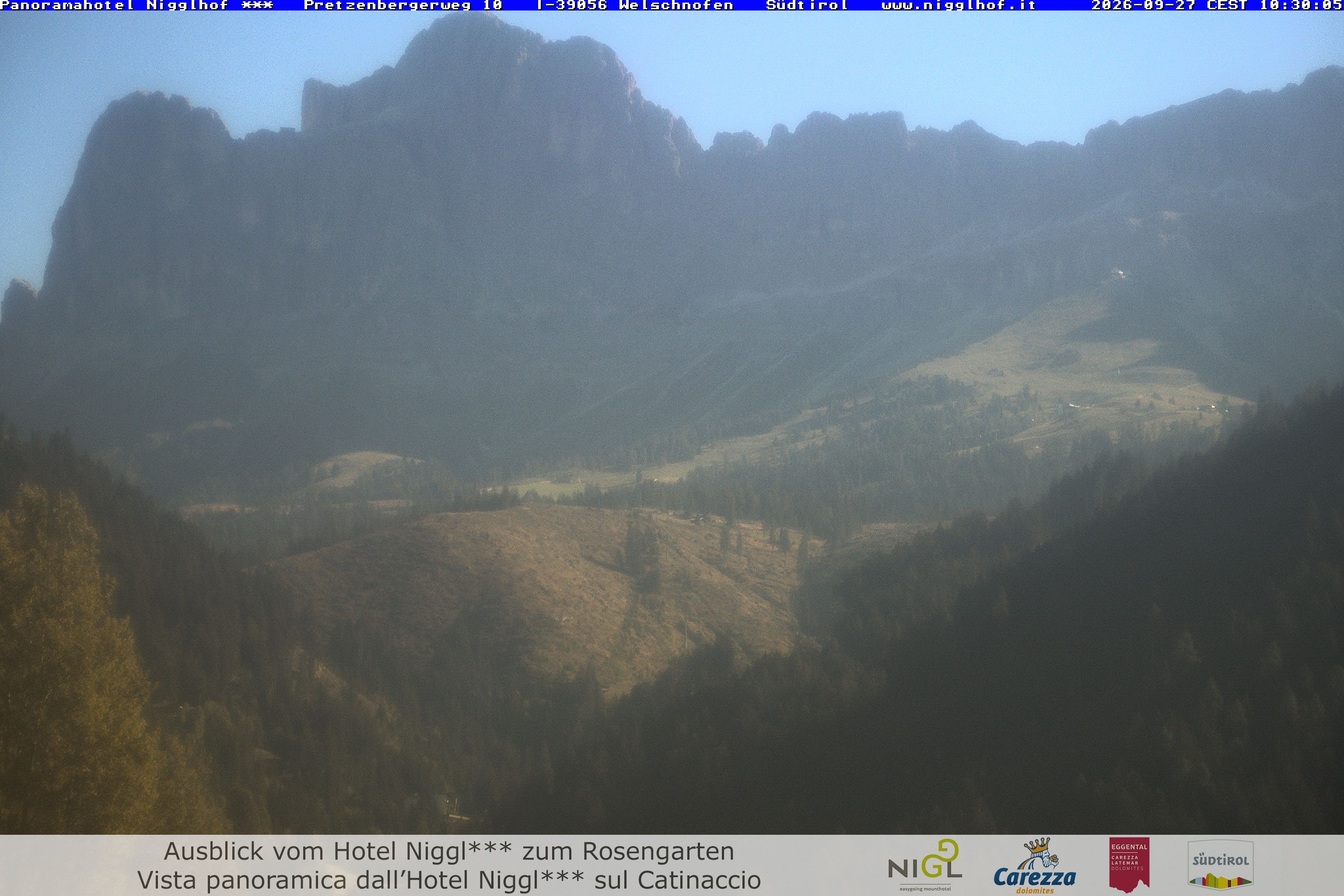 Archiv Foto Webcam Welschnofen: Hotel Nigglhof