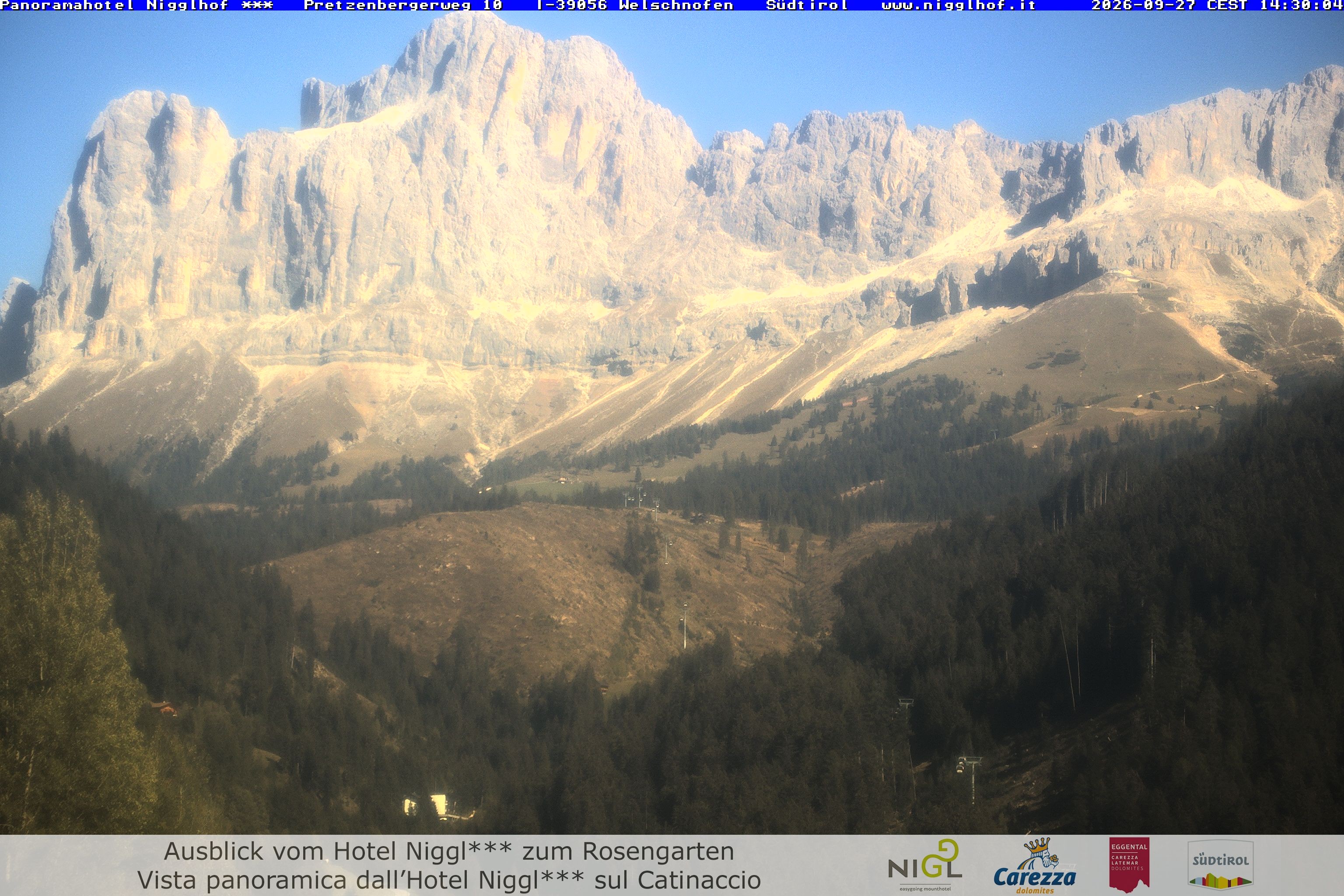 Archiv Foto Webcam Welschnofen: Hotel Nigglhof
