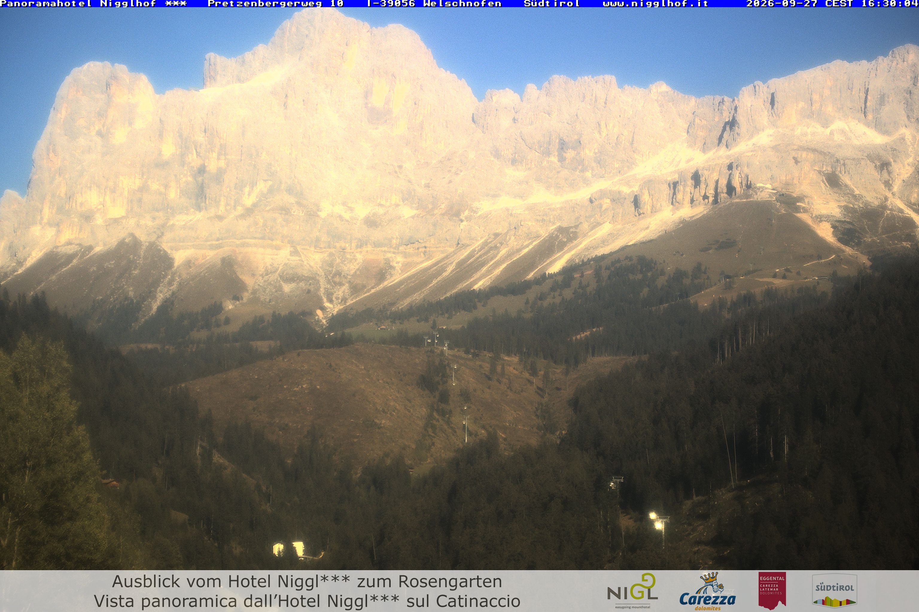 Archiv Foto Webcam Welschnofen: Hotel Nigglhof