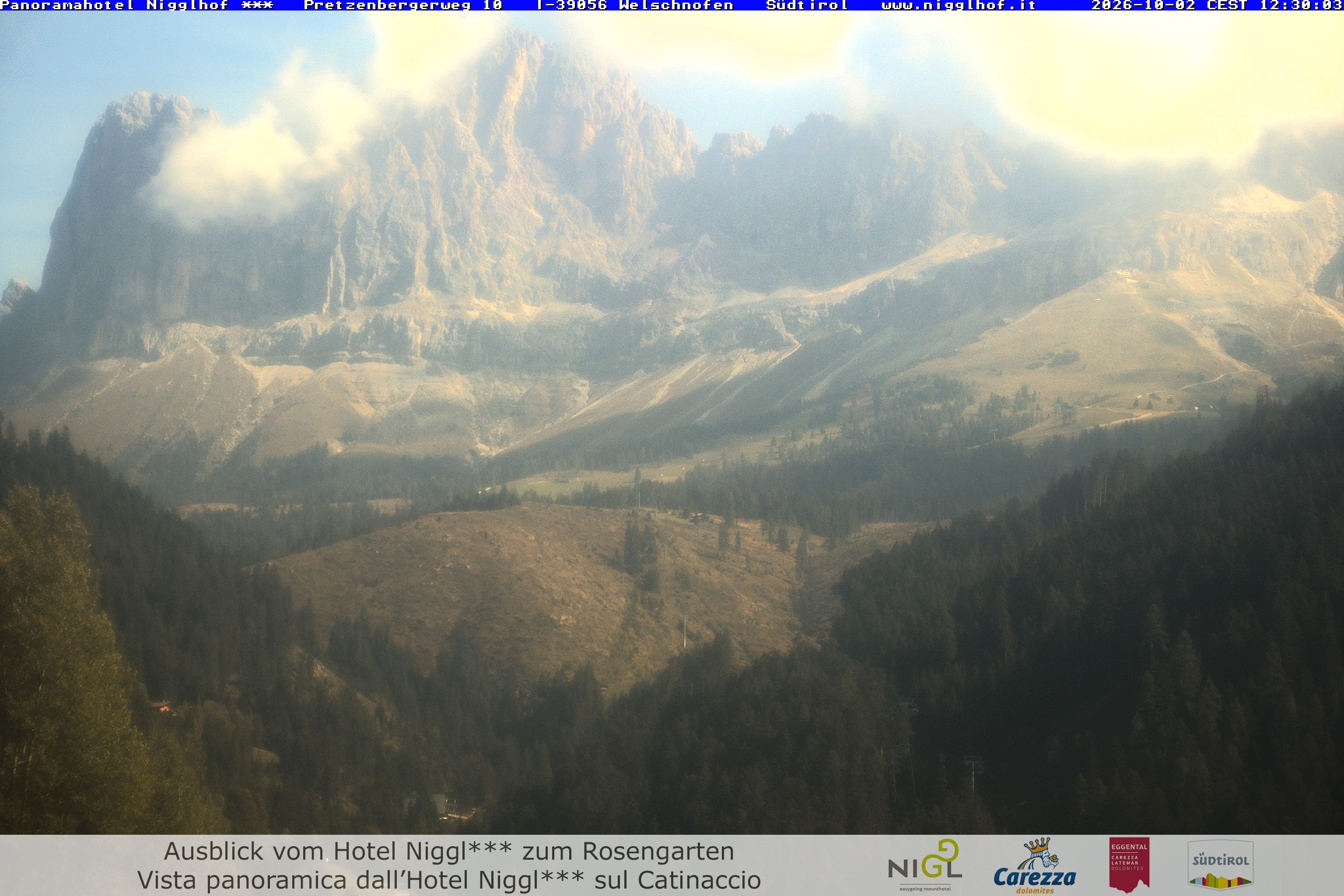 Archiv Foto Webcam Welschnofen: Hotel Nigglhof
