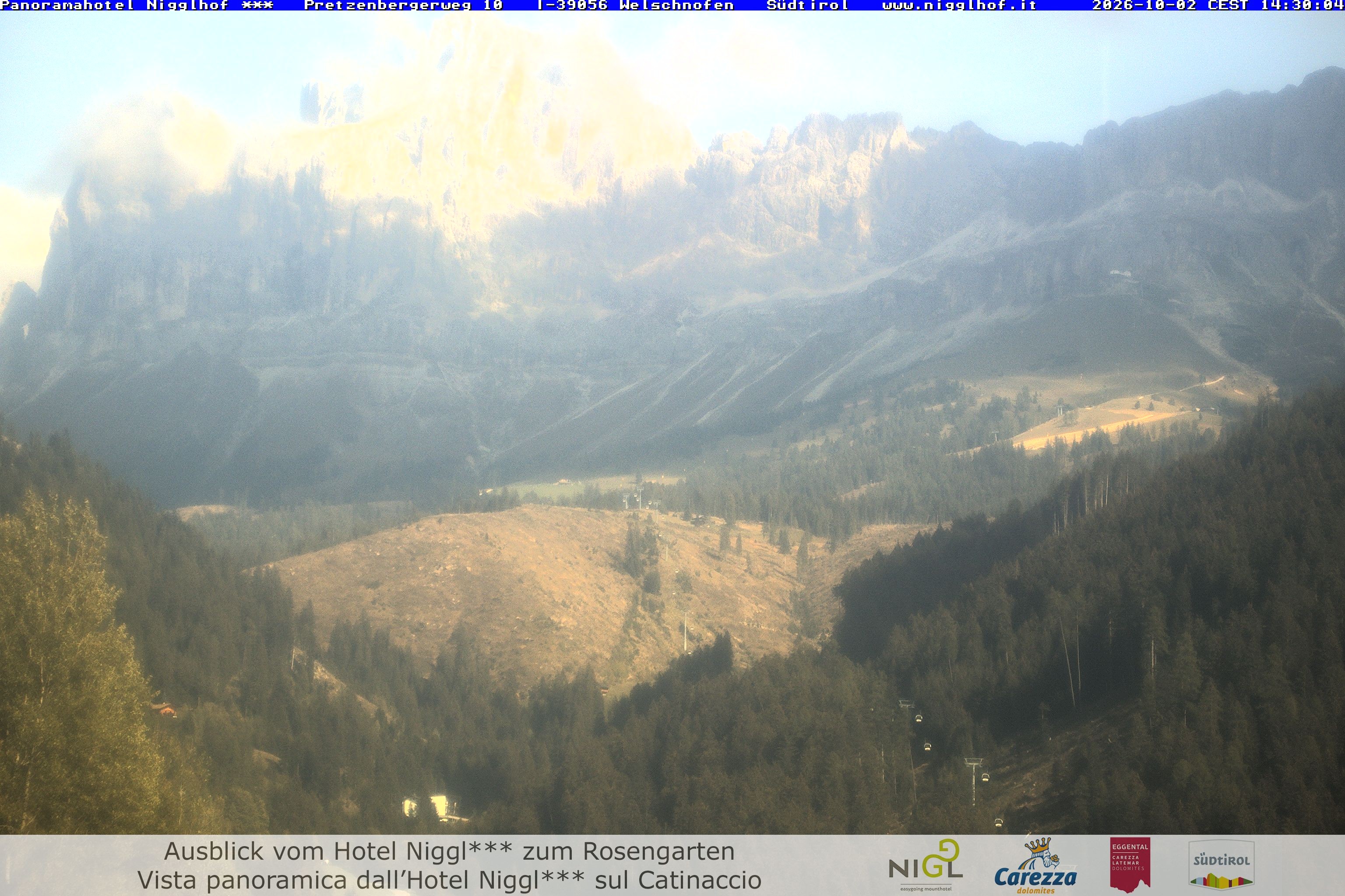Archiv Foto Webcam Welschnofen: Hotel Nigglhof