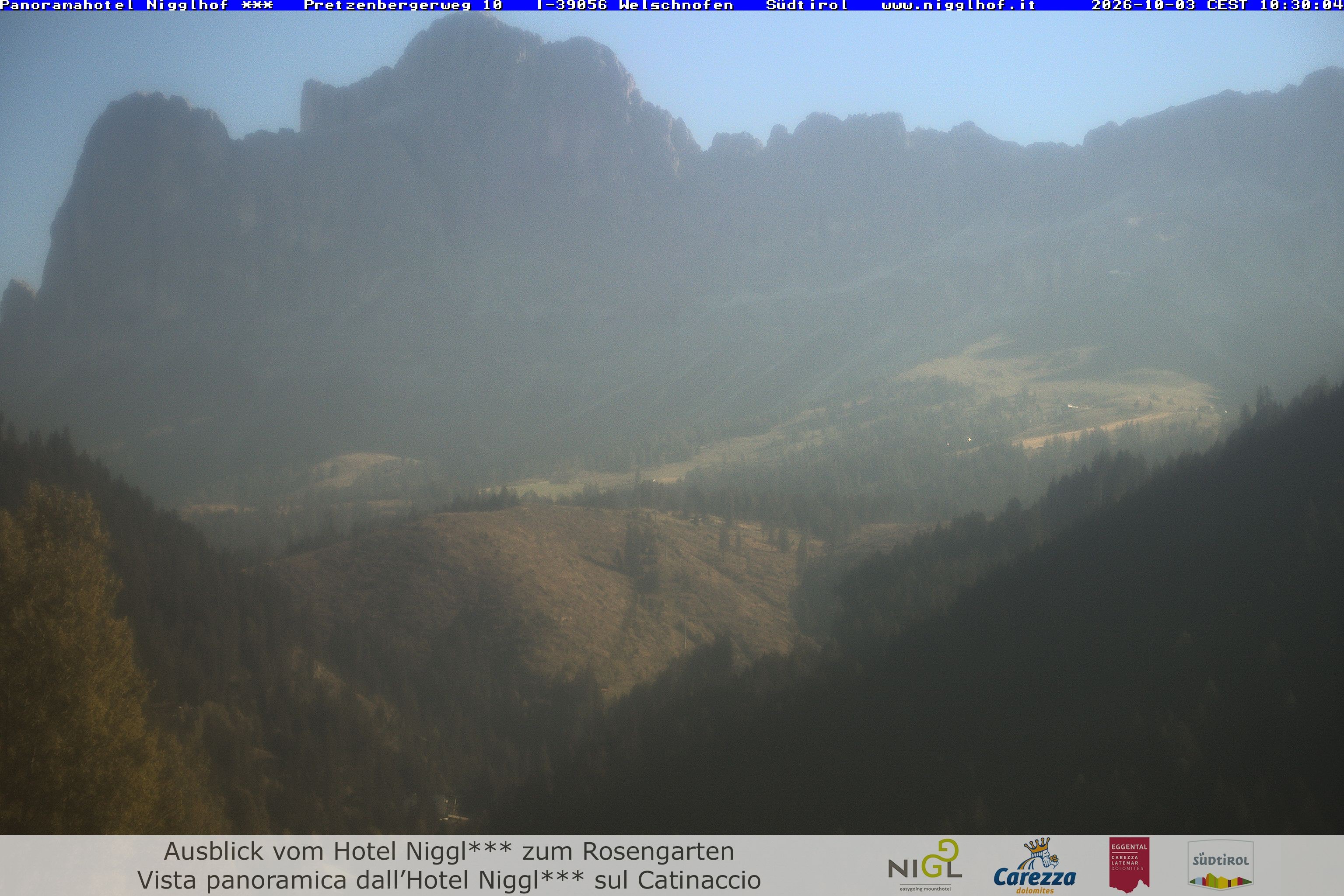 Archiv Foto Webcam Welschnofen: Hotel Nigglhof