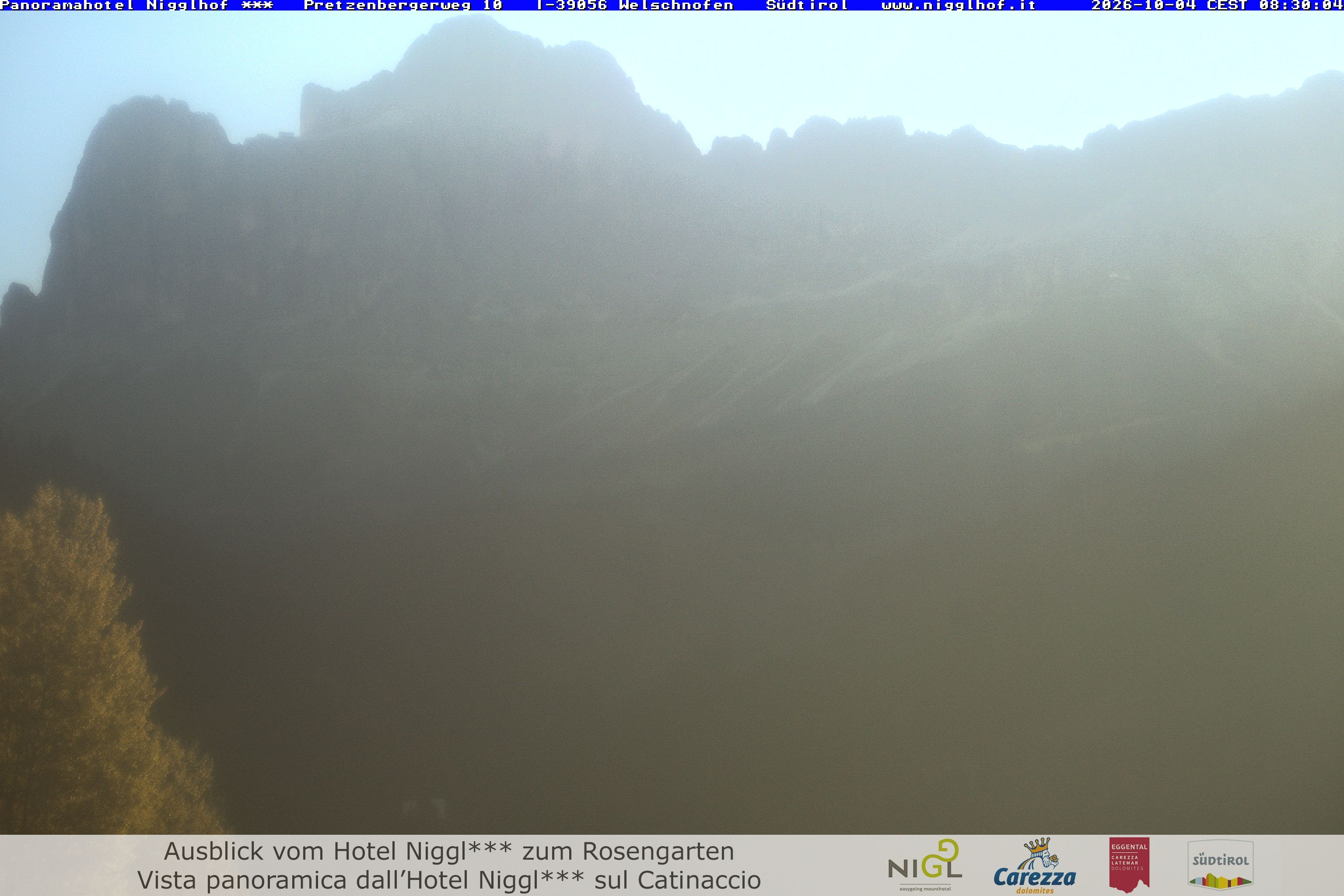 Archived image Webcam Welschnofen: Hotel Nigglhof