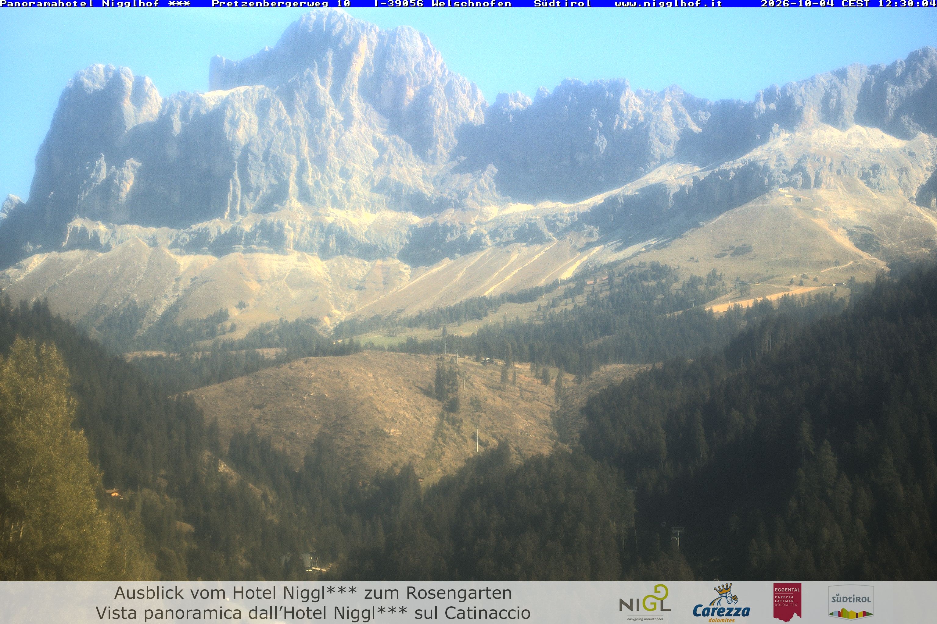 Archived image Webcam Welschnofen: Hotel Nigglhof