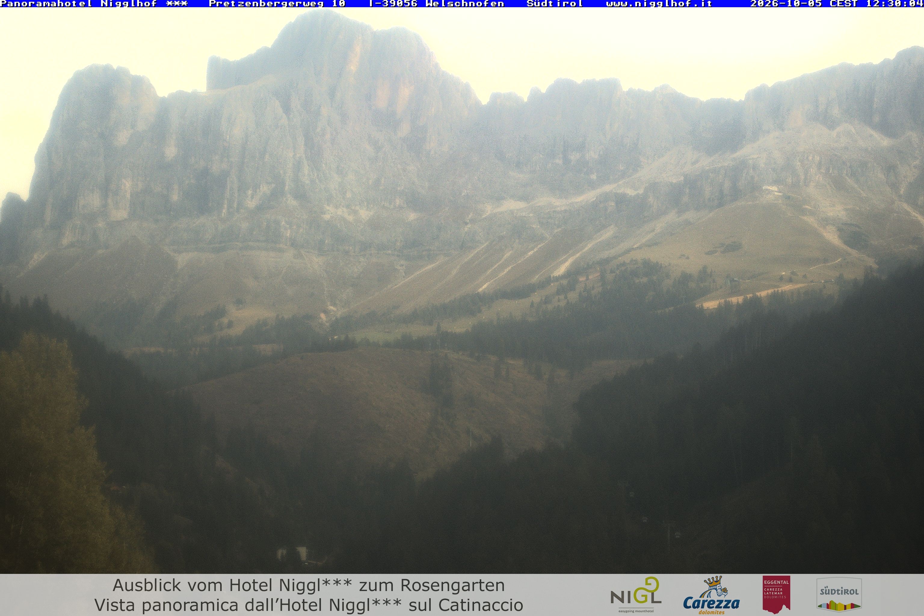 Archived image Webcam Welschnofen: Hotel Nigglhof