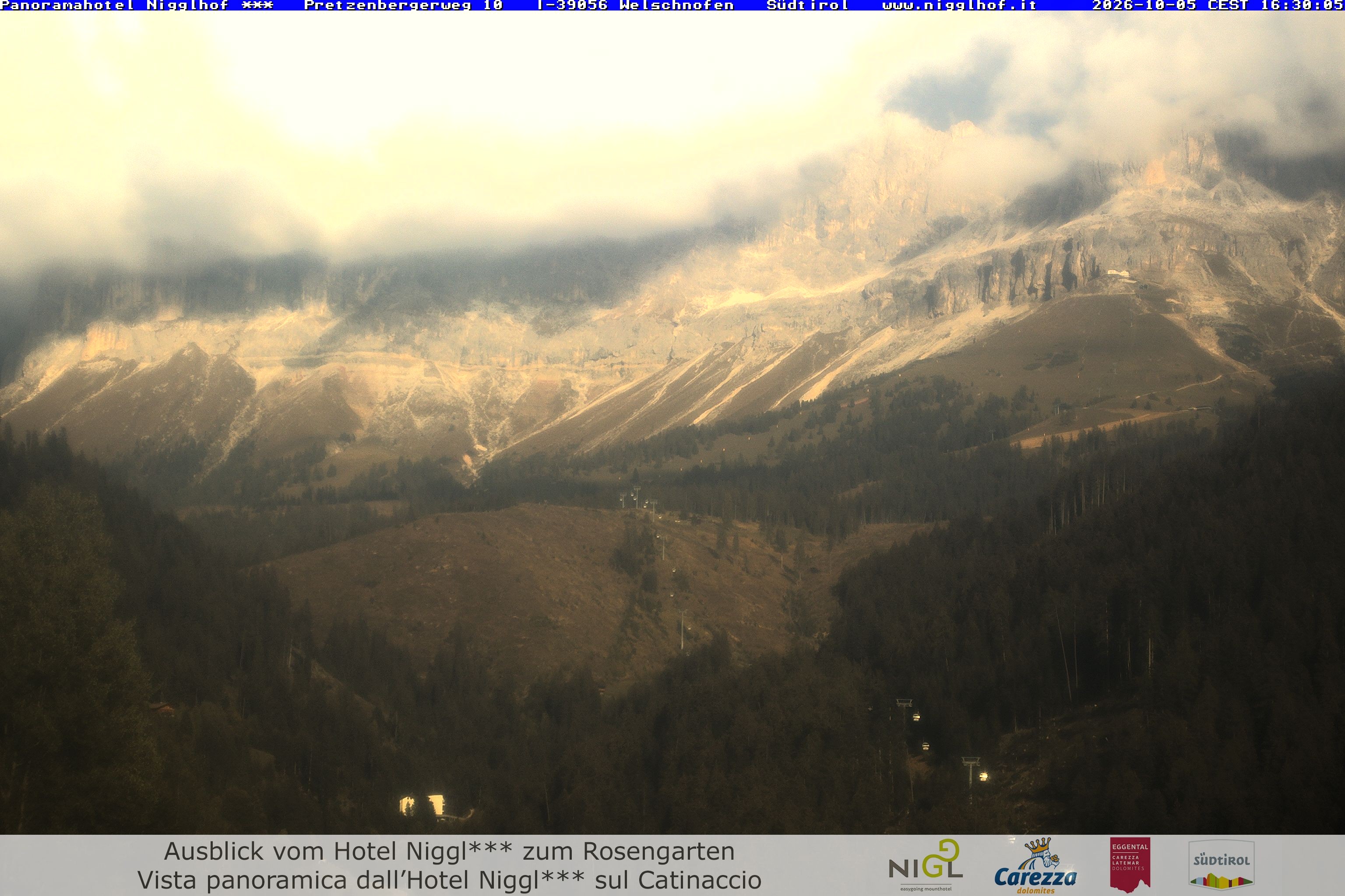 Archived image Webcam Welschnofen: Hotel Nigglhof
