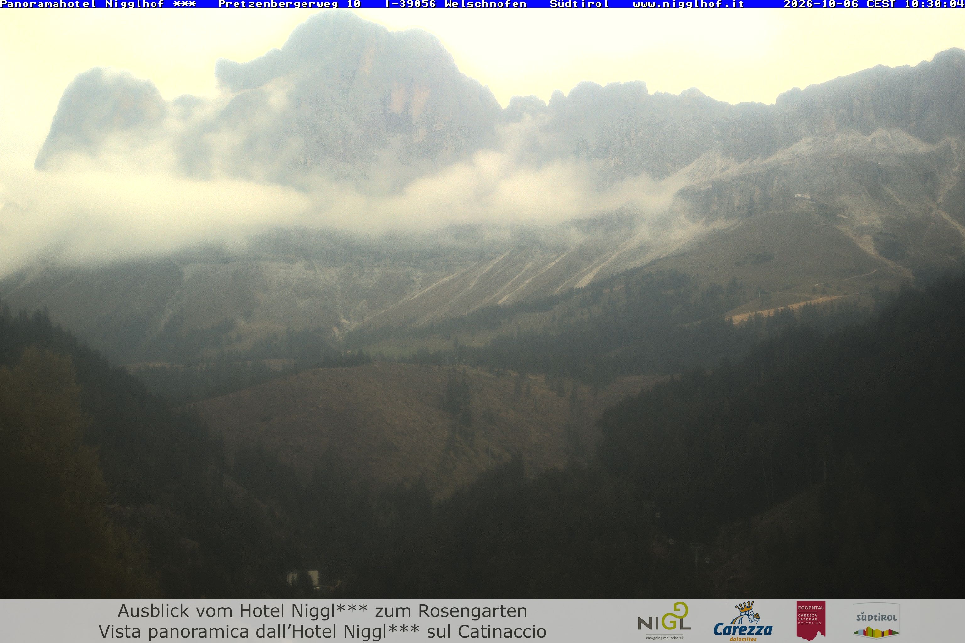 Archiv Foto Webcam Welschnofen: Hotel Nigglhof