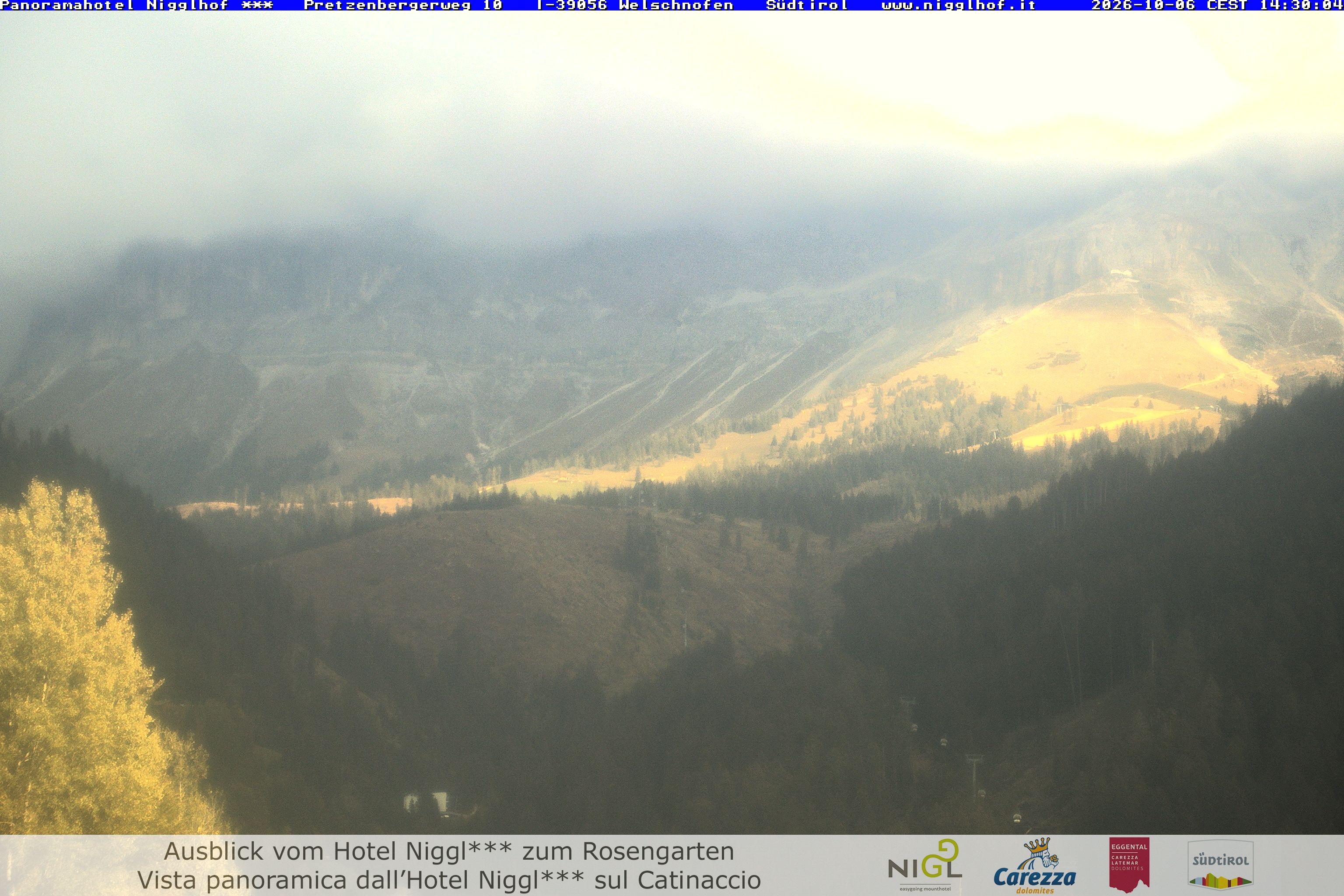 Archiv Foto Webcam Welschnofen: Hotel Nigglhof