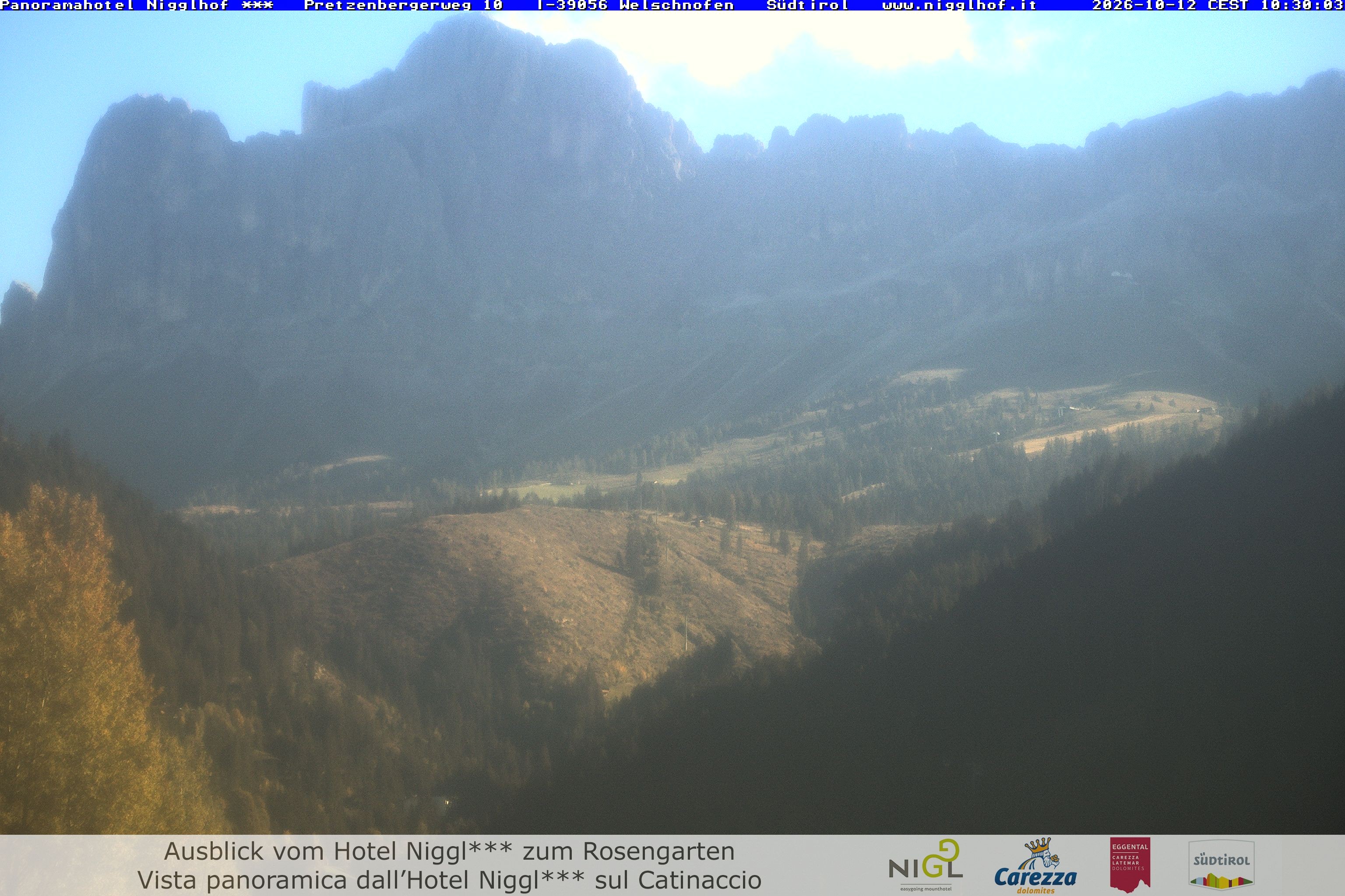 Archiv Foto Webcam Welschnofen: Hotel Nigglhof