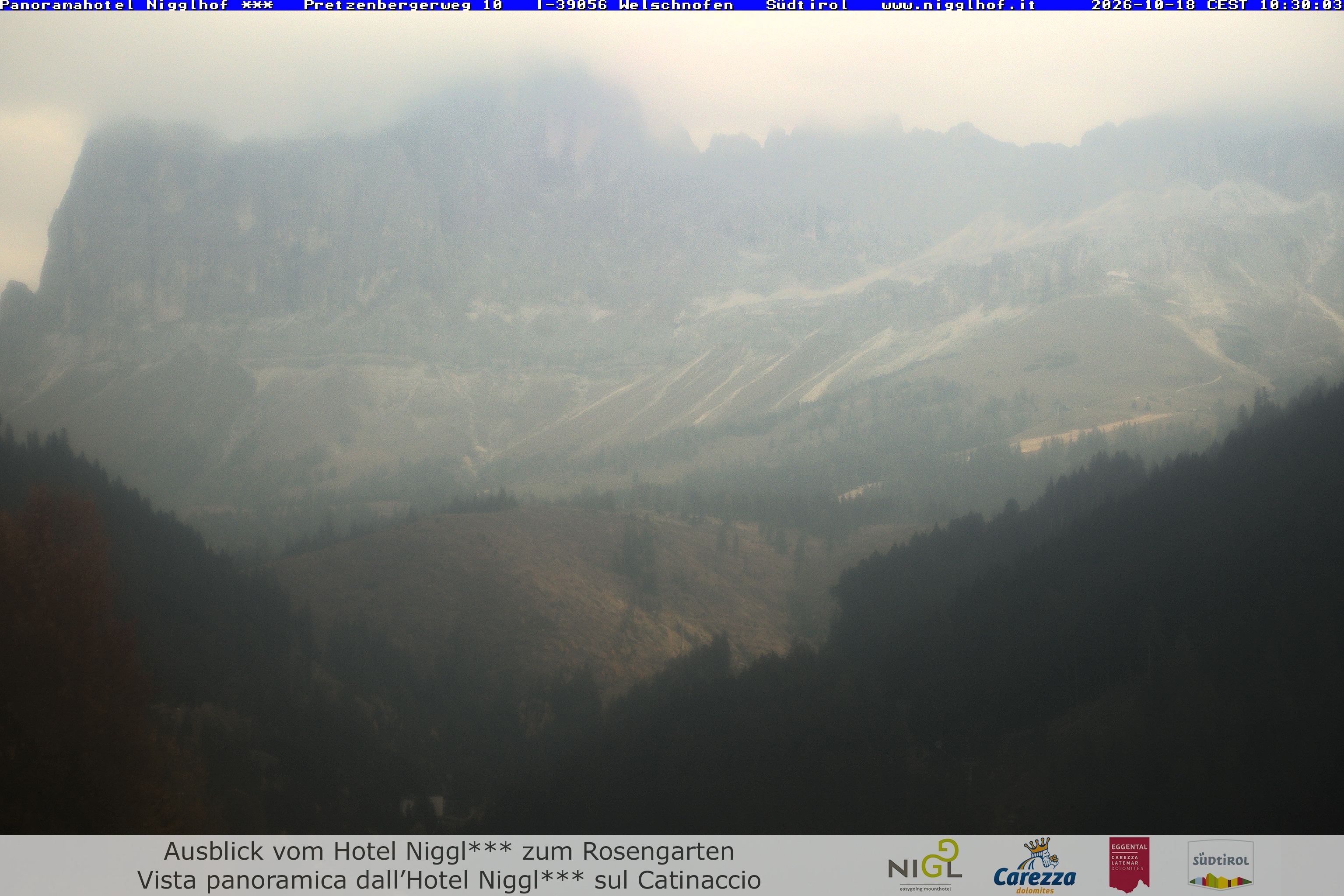 Archived image Webcam Welschnofen: Hotel Nigglhof