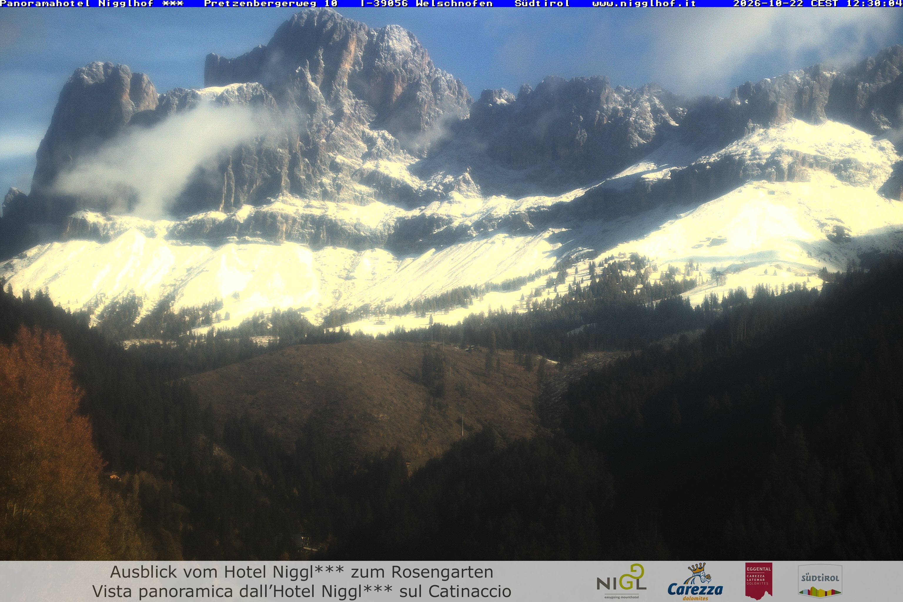 Archiv Foto Webcam Welschnofen: Hotel Nigglhof