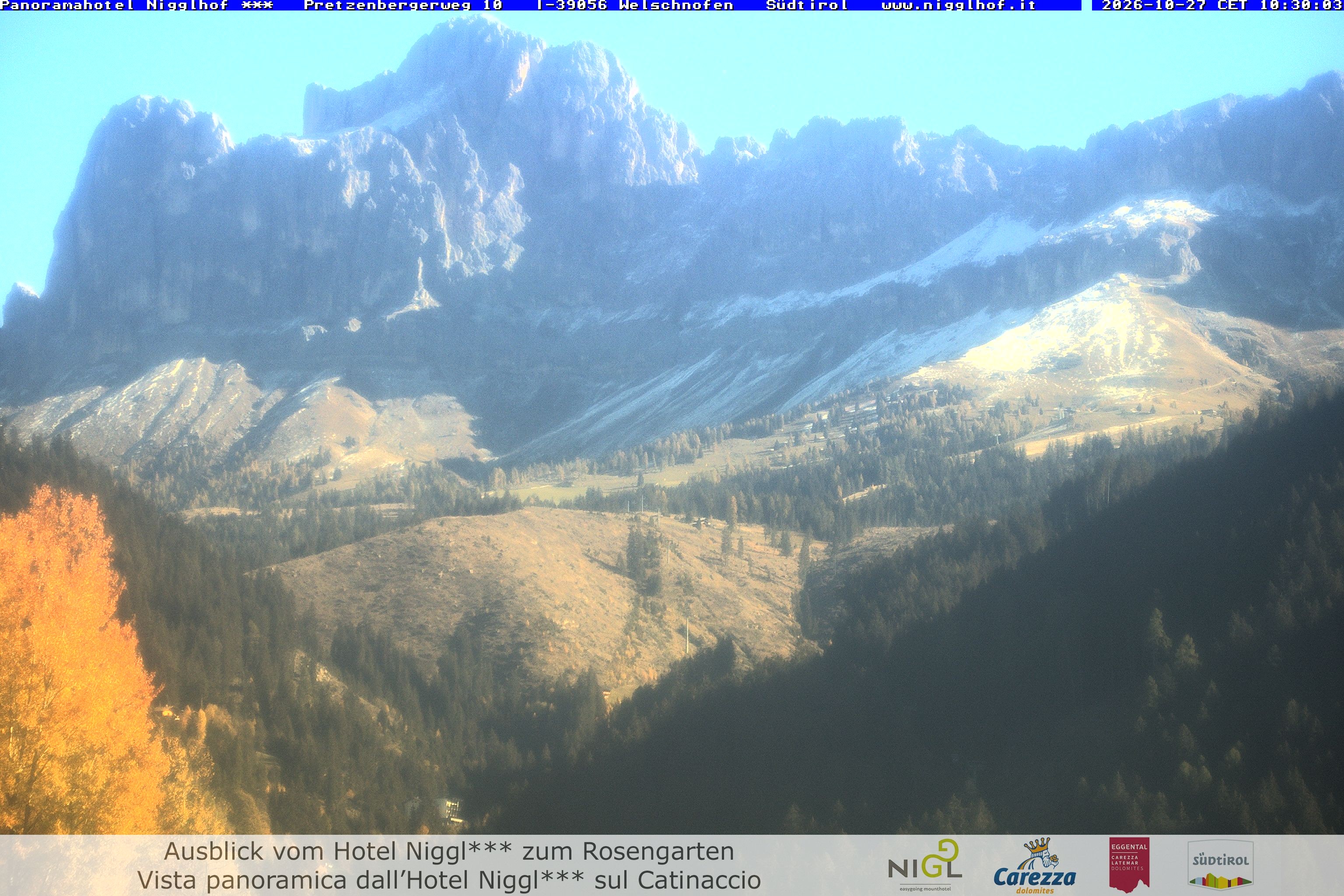 Archiv Foto Webcam Welschnofen: Hotel Nigglhof