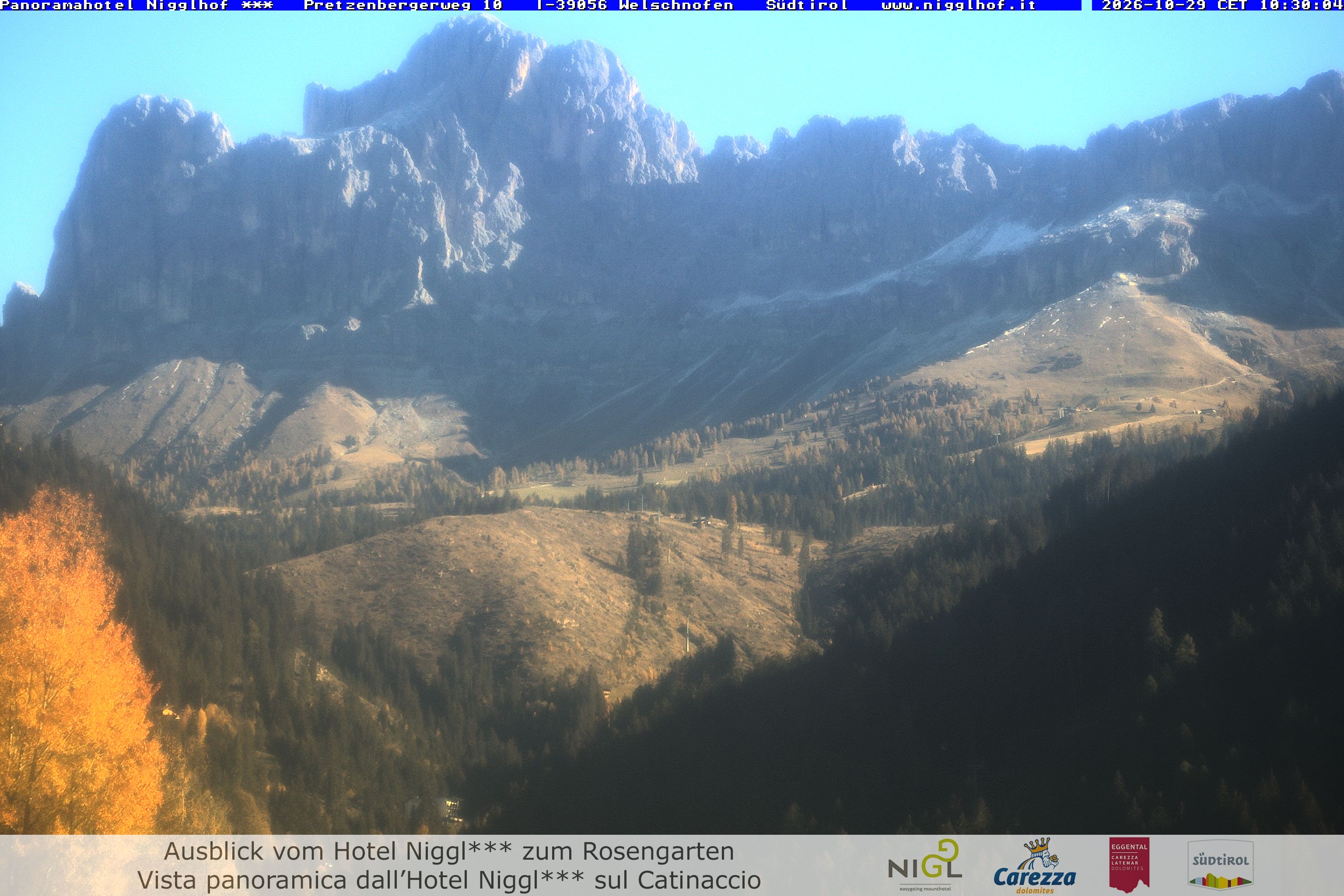Archiv Foto Webcam Welschnofen: Hotel Nigglhof